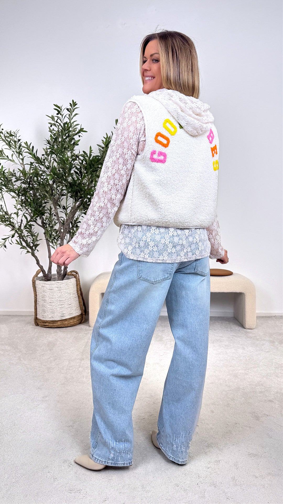 Weste Happy Energy *Creme*