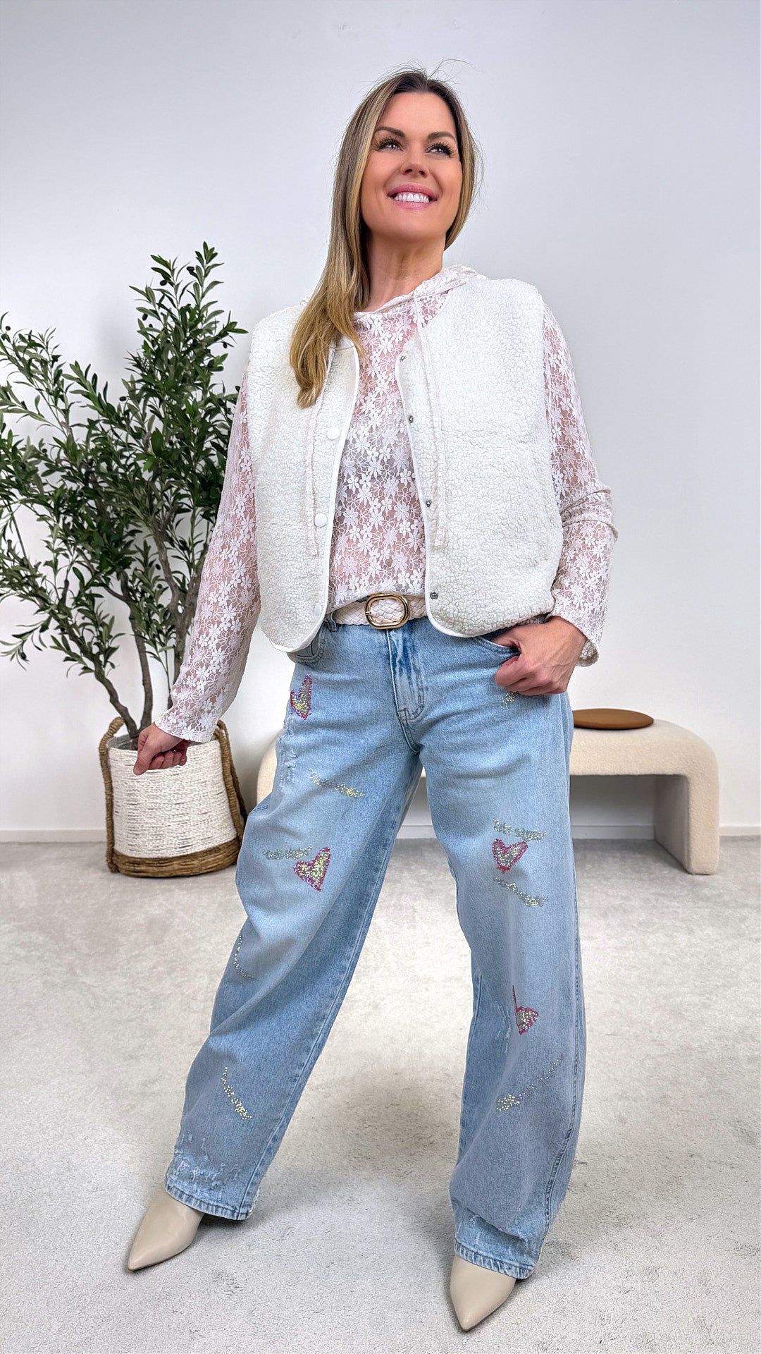 Weste Happy Energy *Creme*