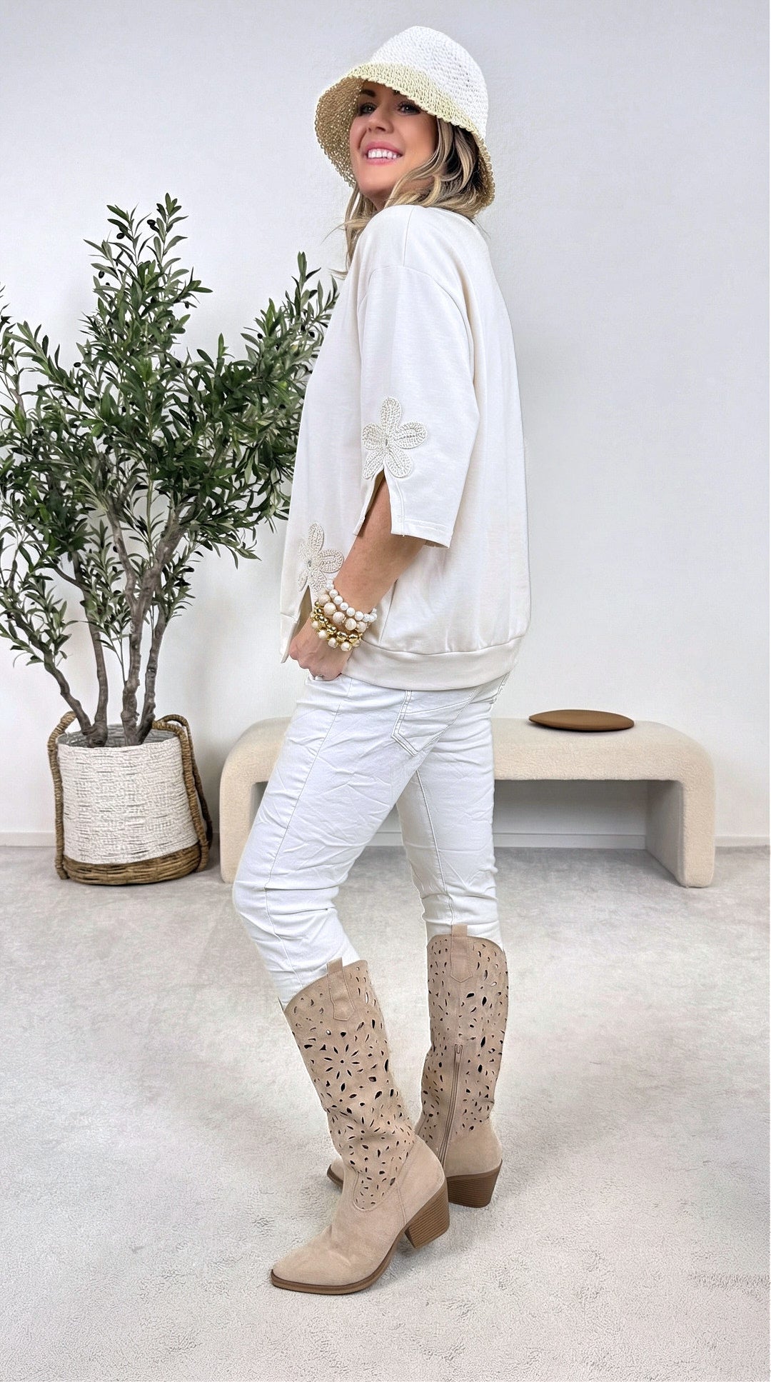 Sweatshirt Pure Soul *Beige*