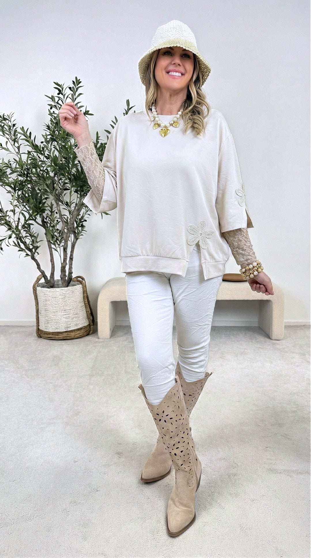 Sweatshirt Pure Soul *Beige*