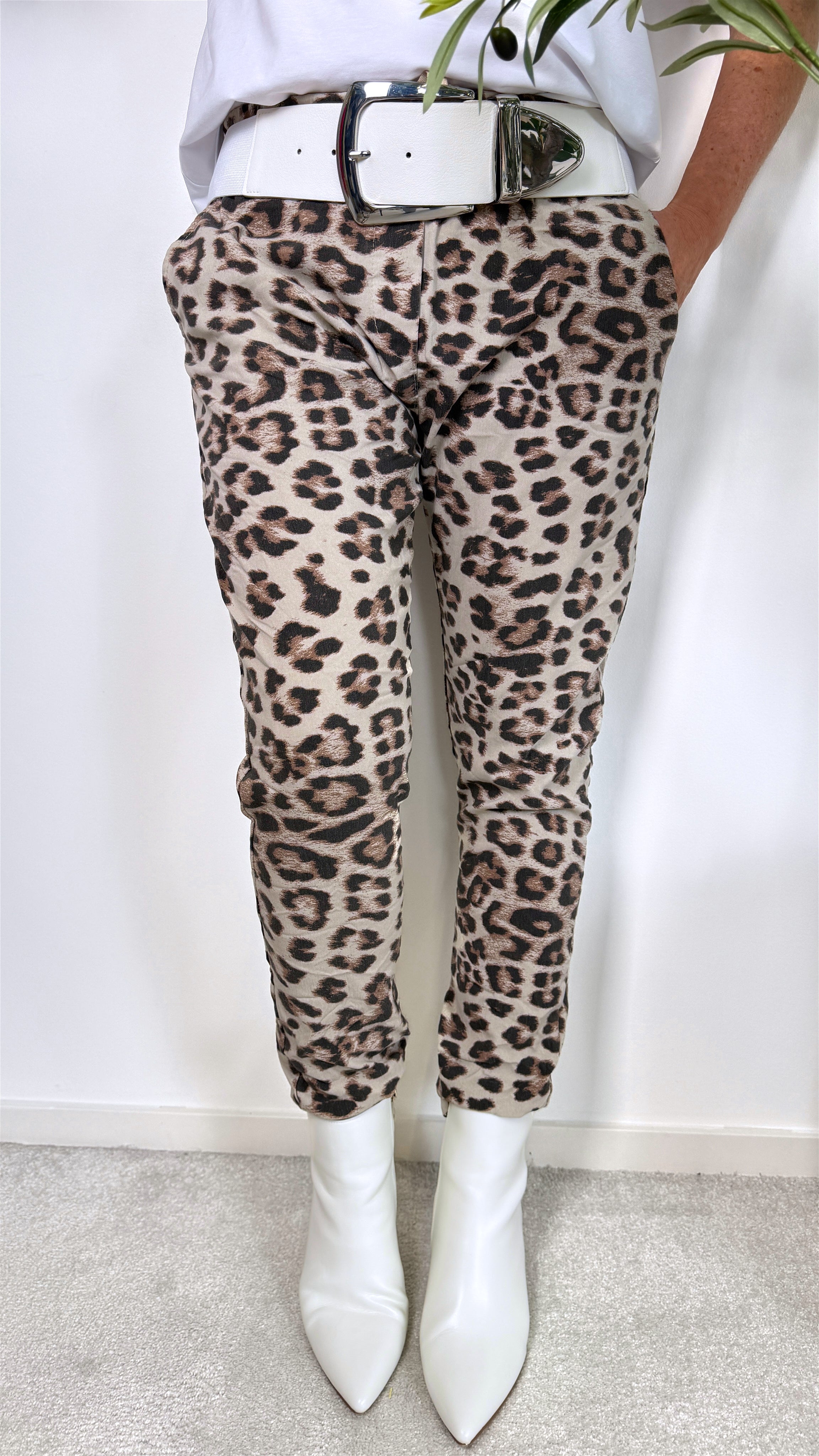 Jogpants Wild Leo *Beige*