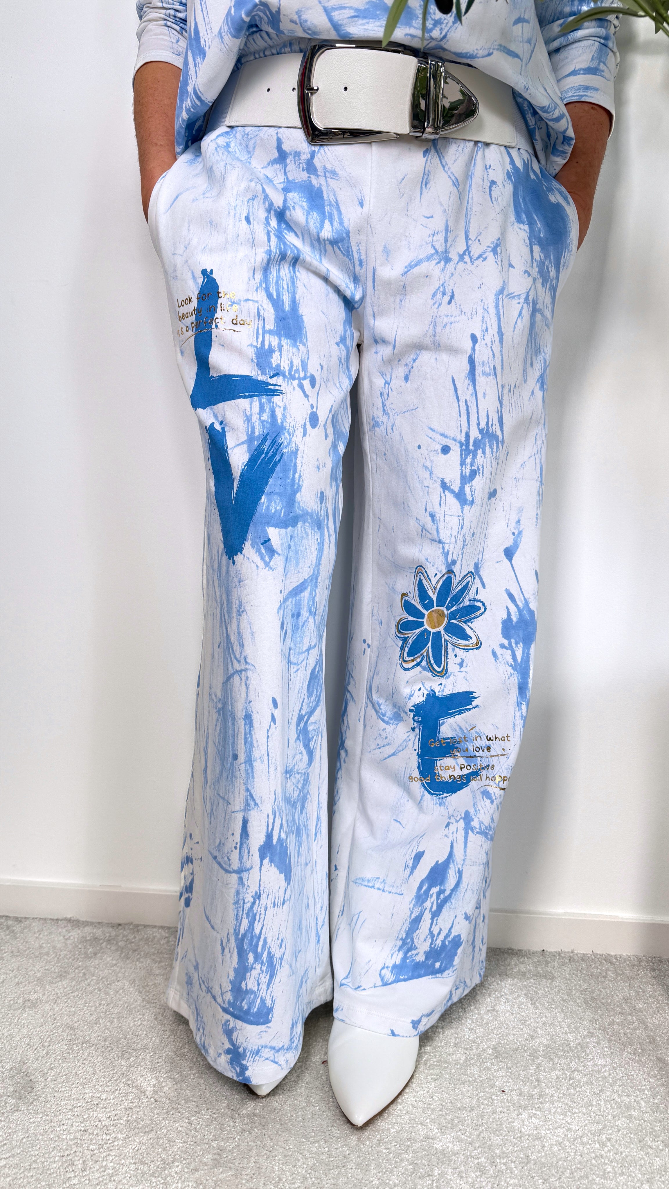 Sweathose Soft Art *Blau*