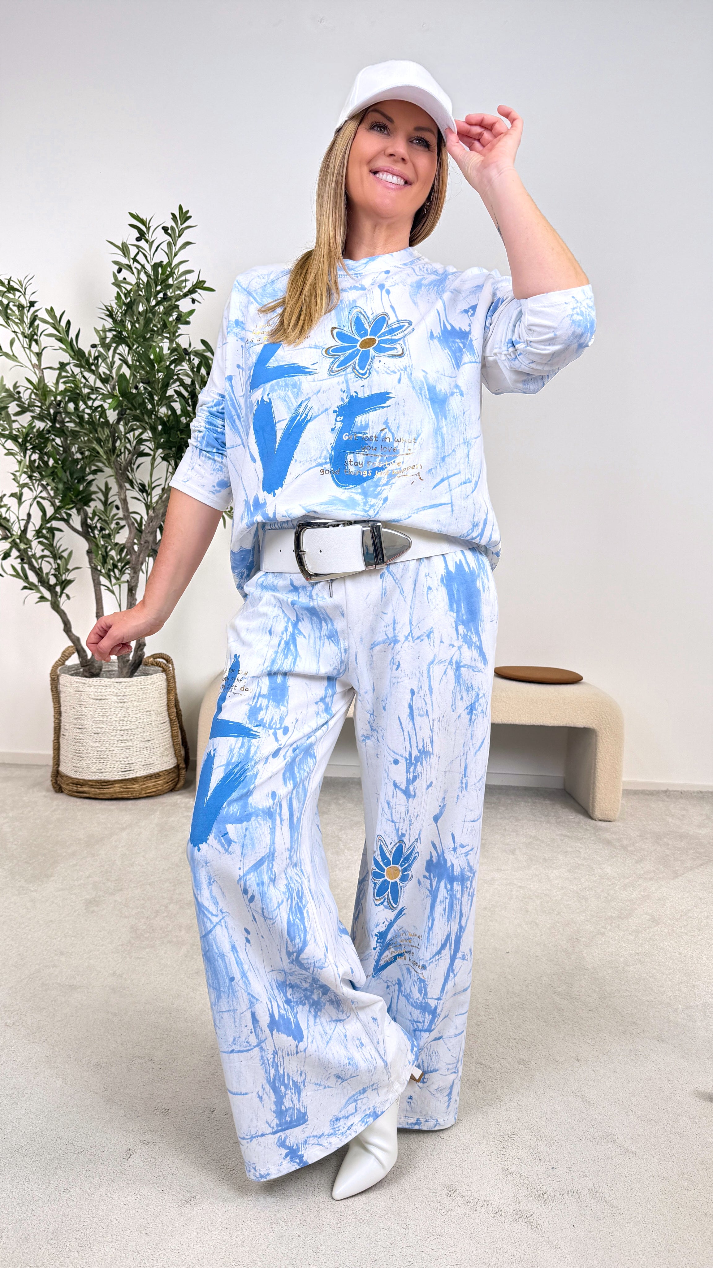 Sweatshirt Soft Art *Blau*