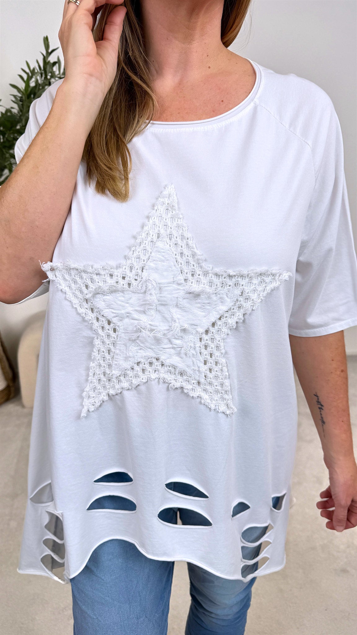 T-Shirt Star of Rebel *Weiß*