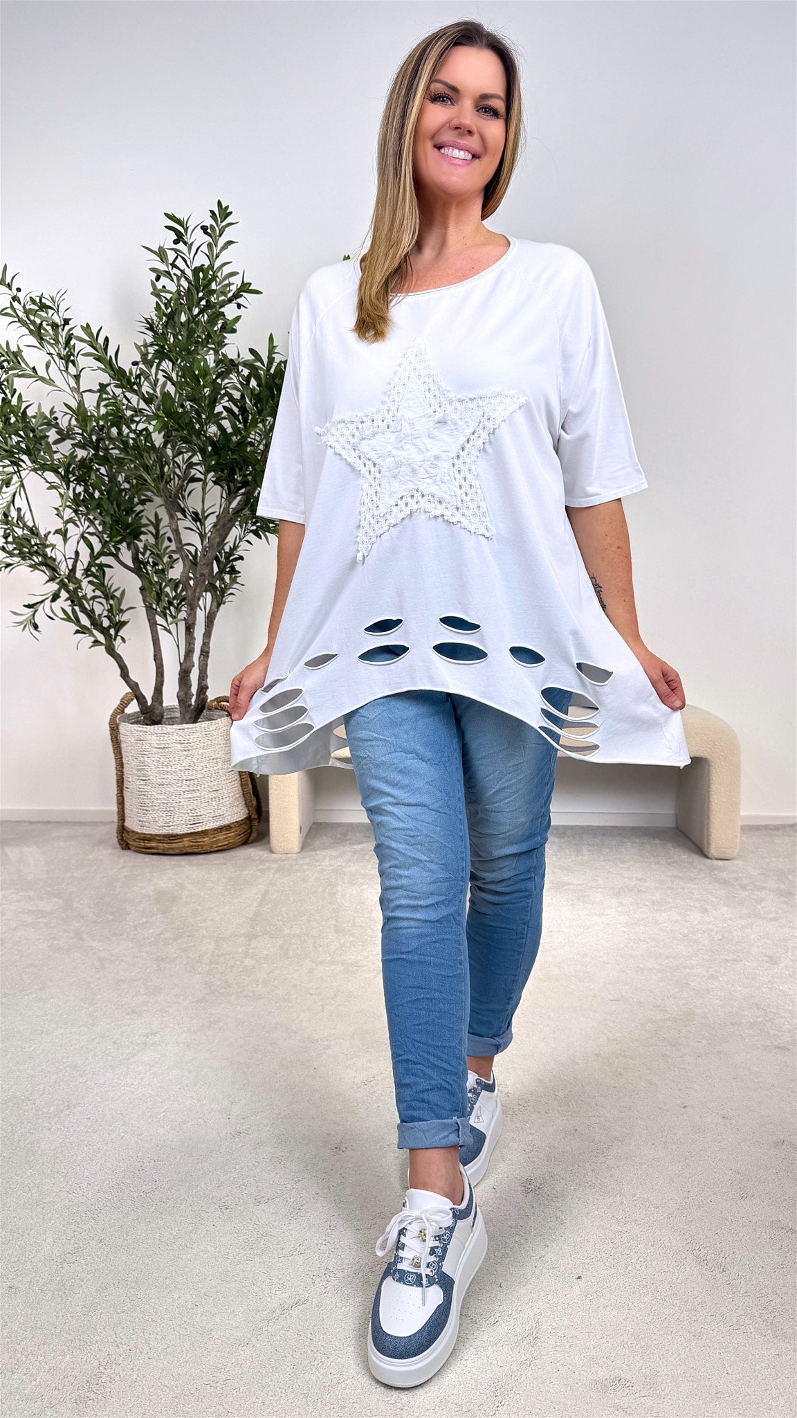 T-Shirt Star of Rebel *Weiß*