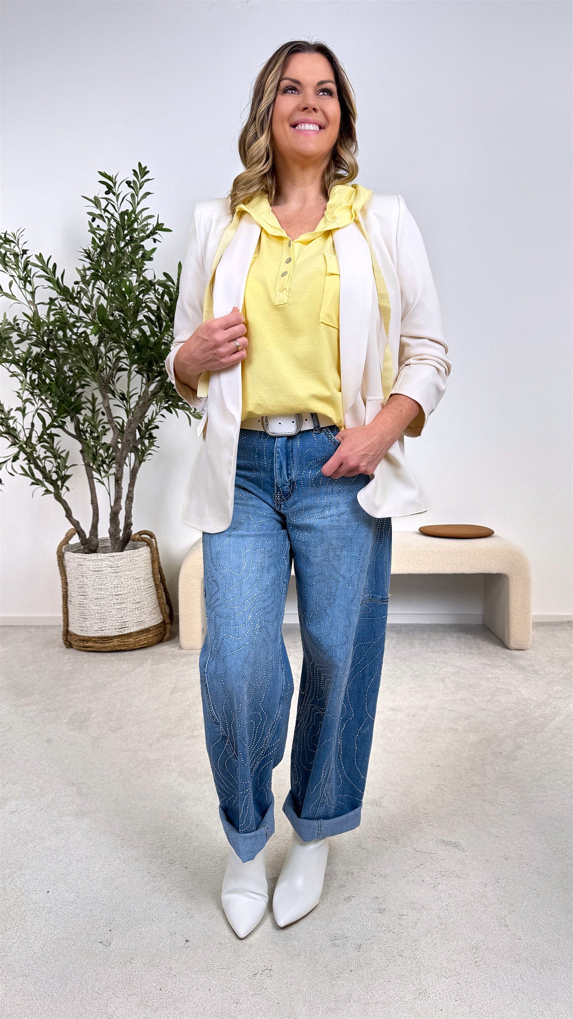 Blazer Strong Woman *Creme*