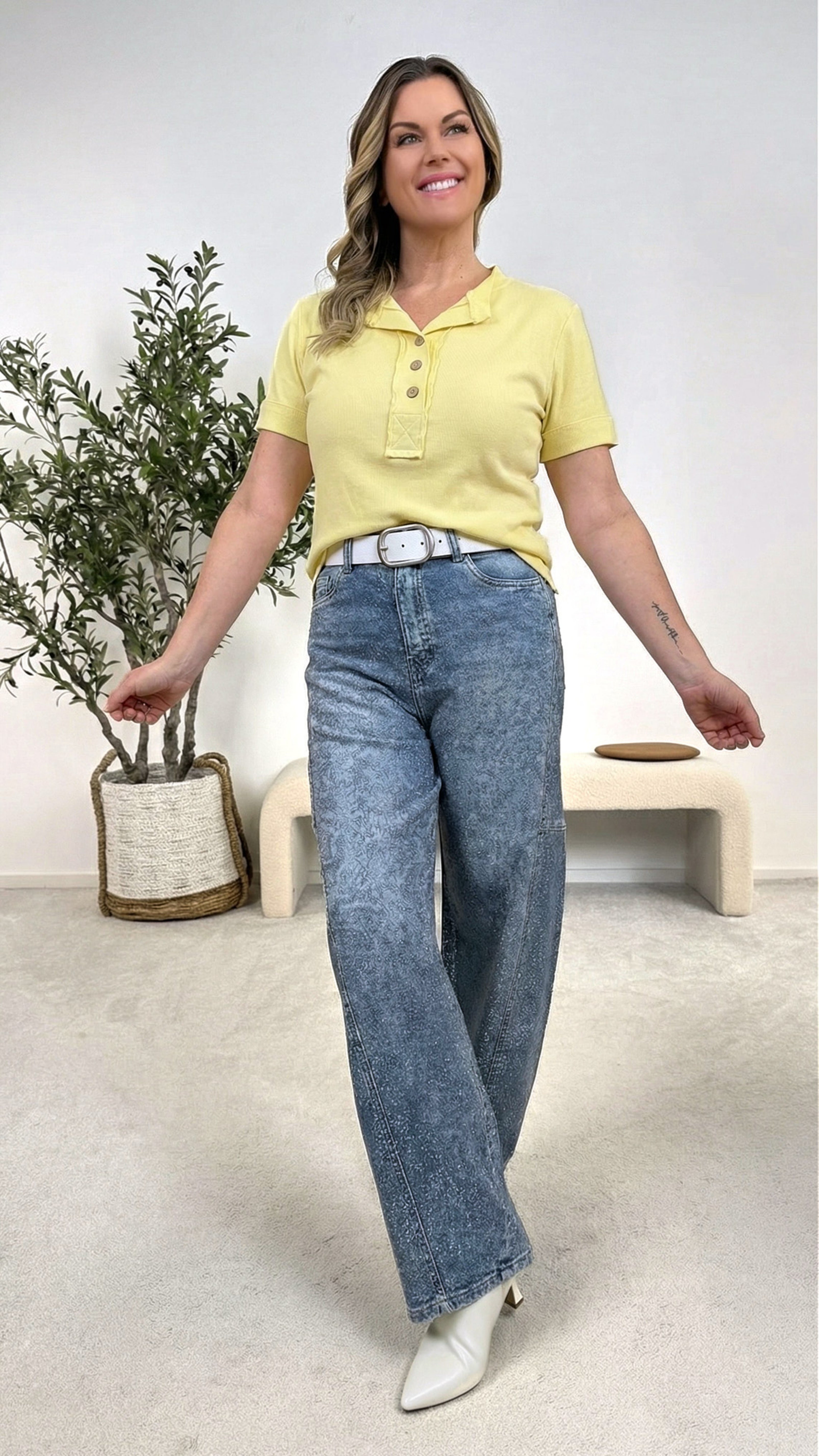 T-Shirt Everyday Darling *Gelb*