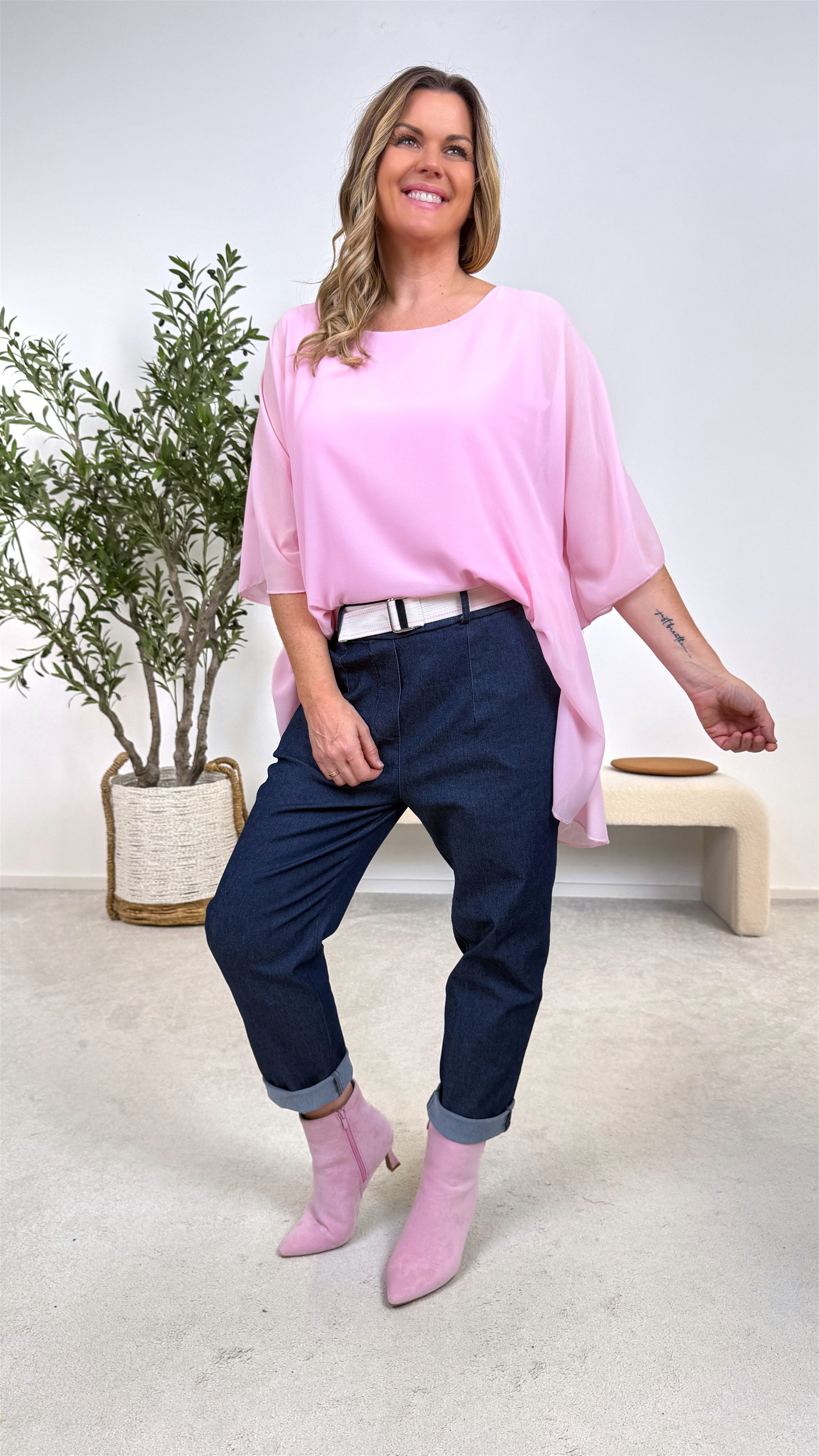 Blusenshirt Easy Whisper *Rosa*