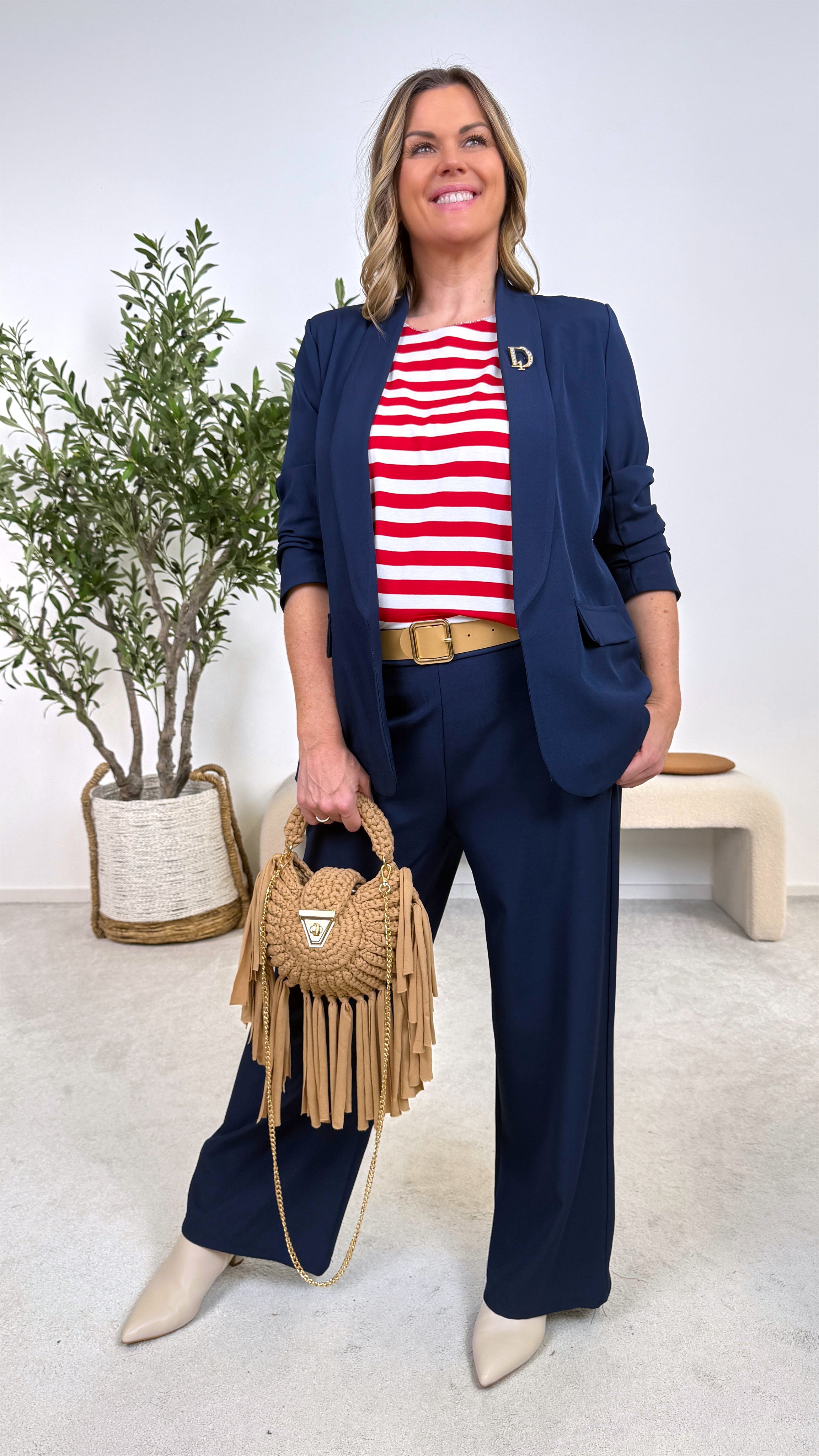 T-Shirt Coastal Chic *Rot*