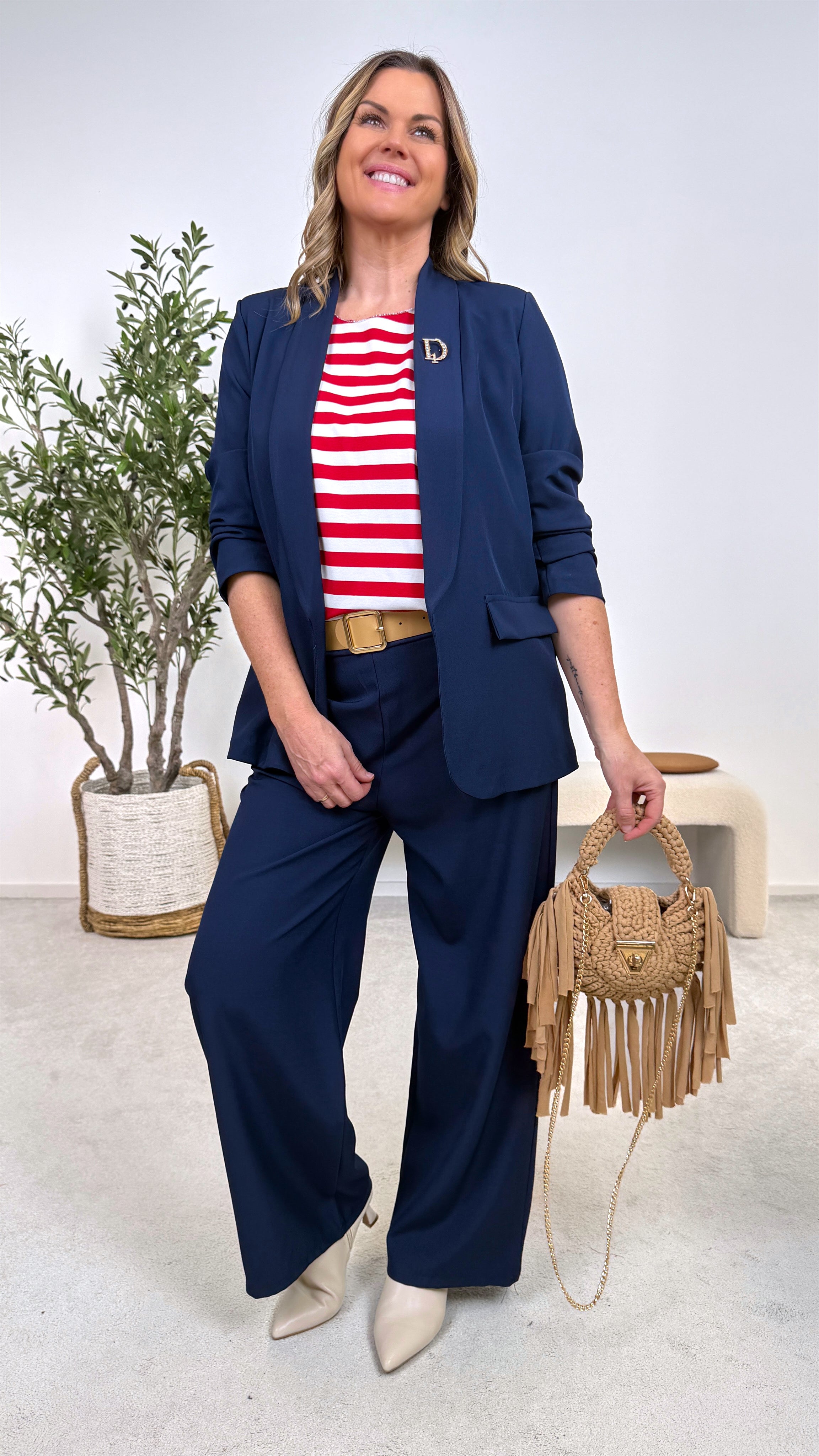 T-Shirt Coastal Chic *Rot*