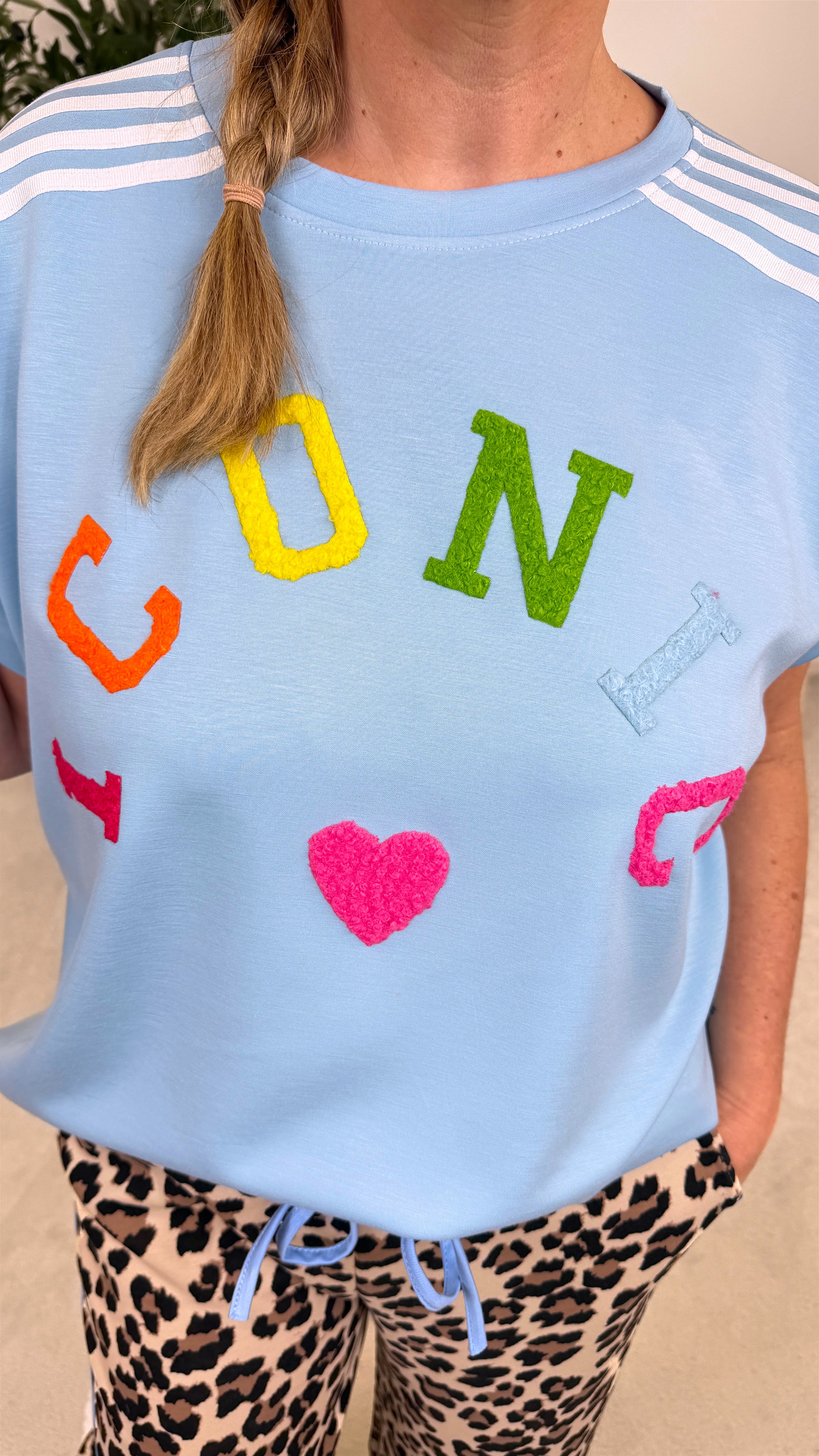 T-Shirt Color Love *Blau*