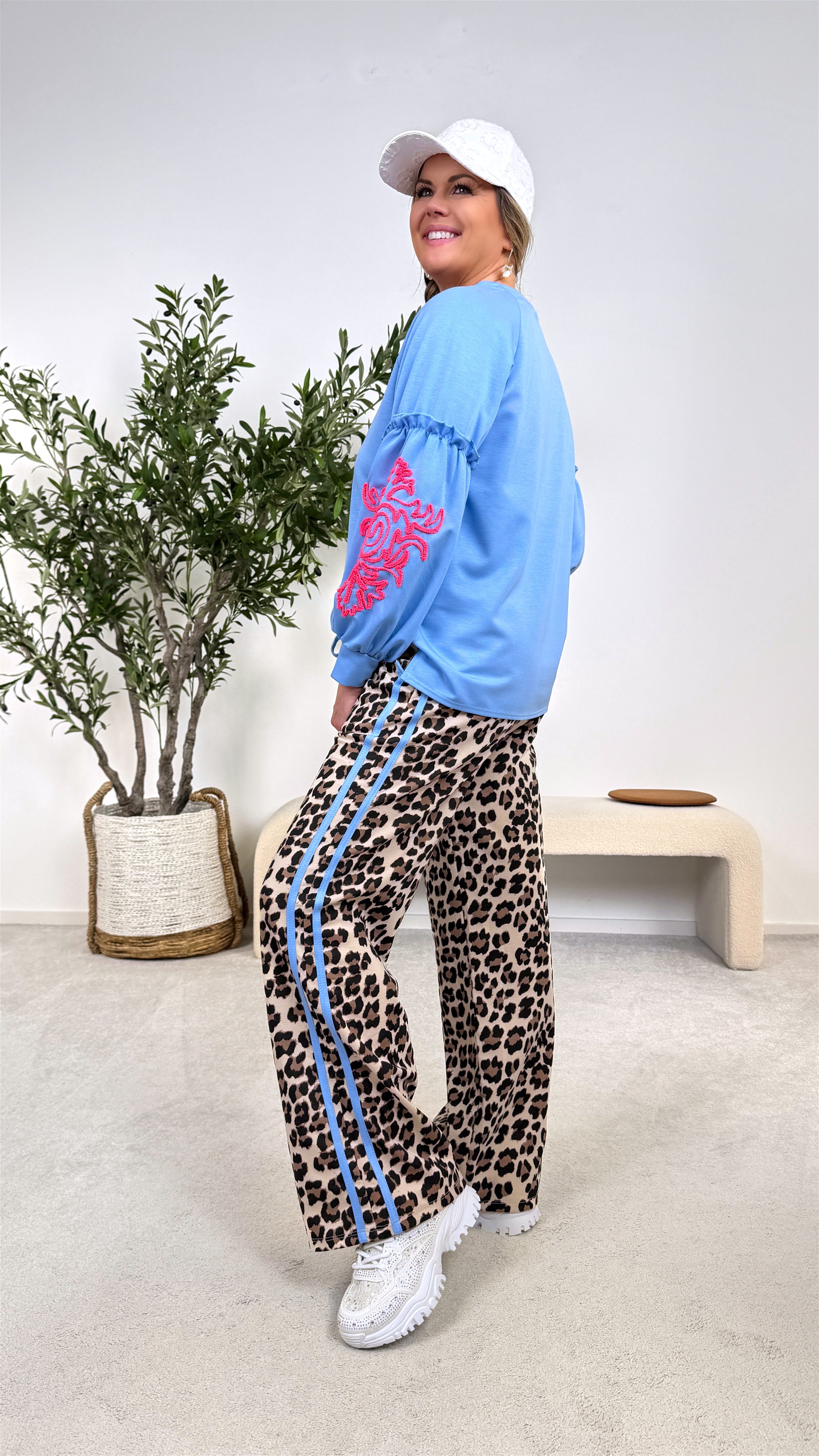 Sweatshirt Everyday Love *Blau*