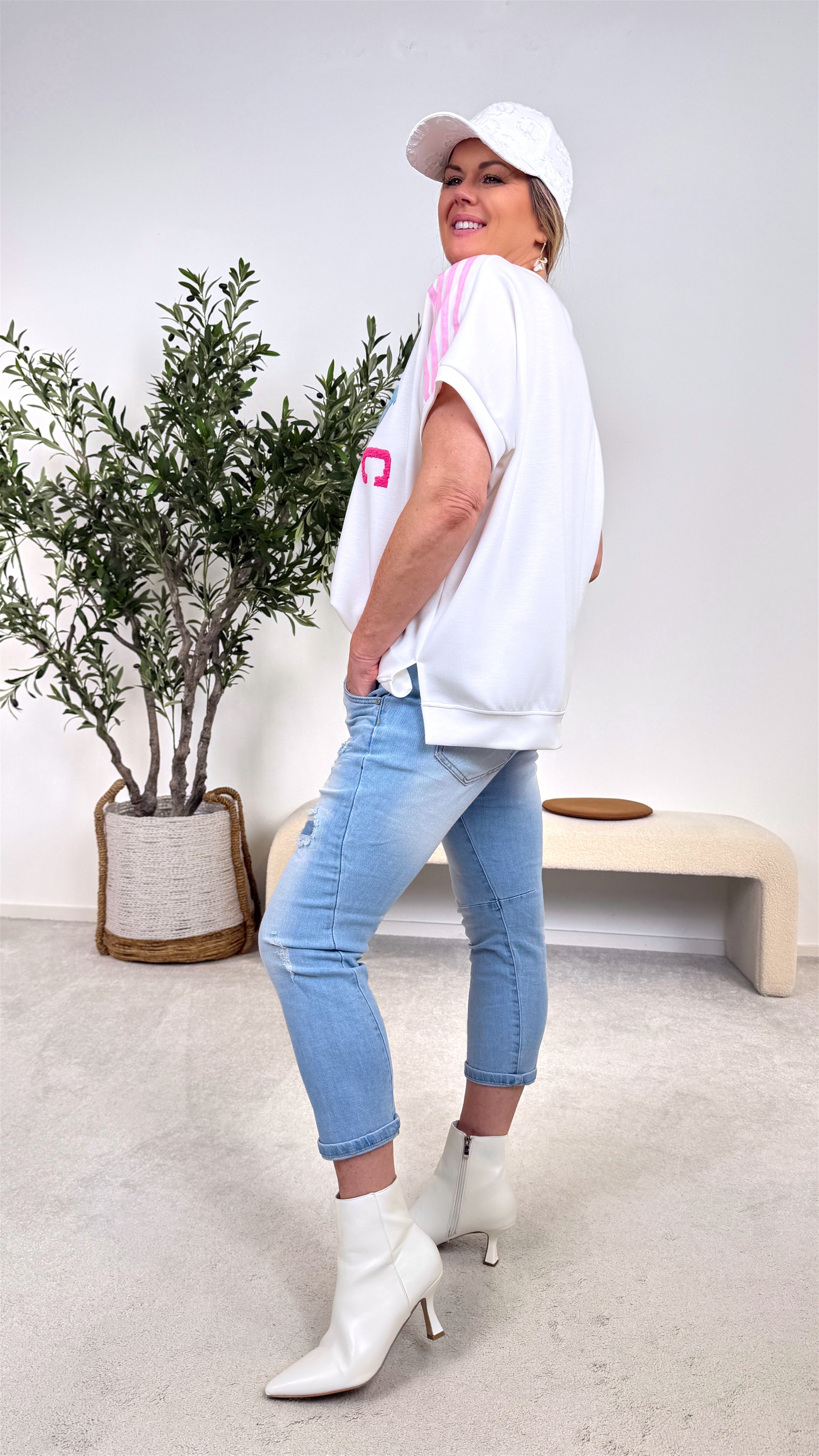 T-Shirt Color Love *Weiß*