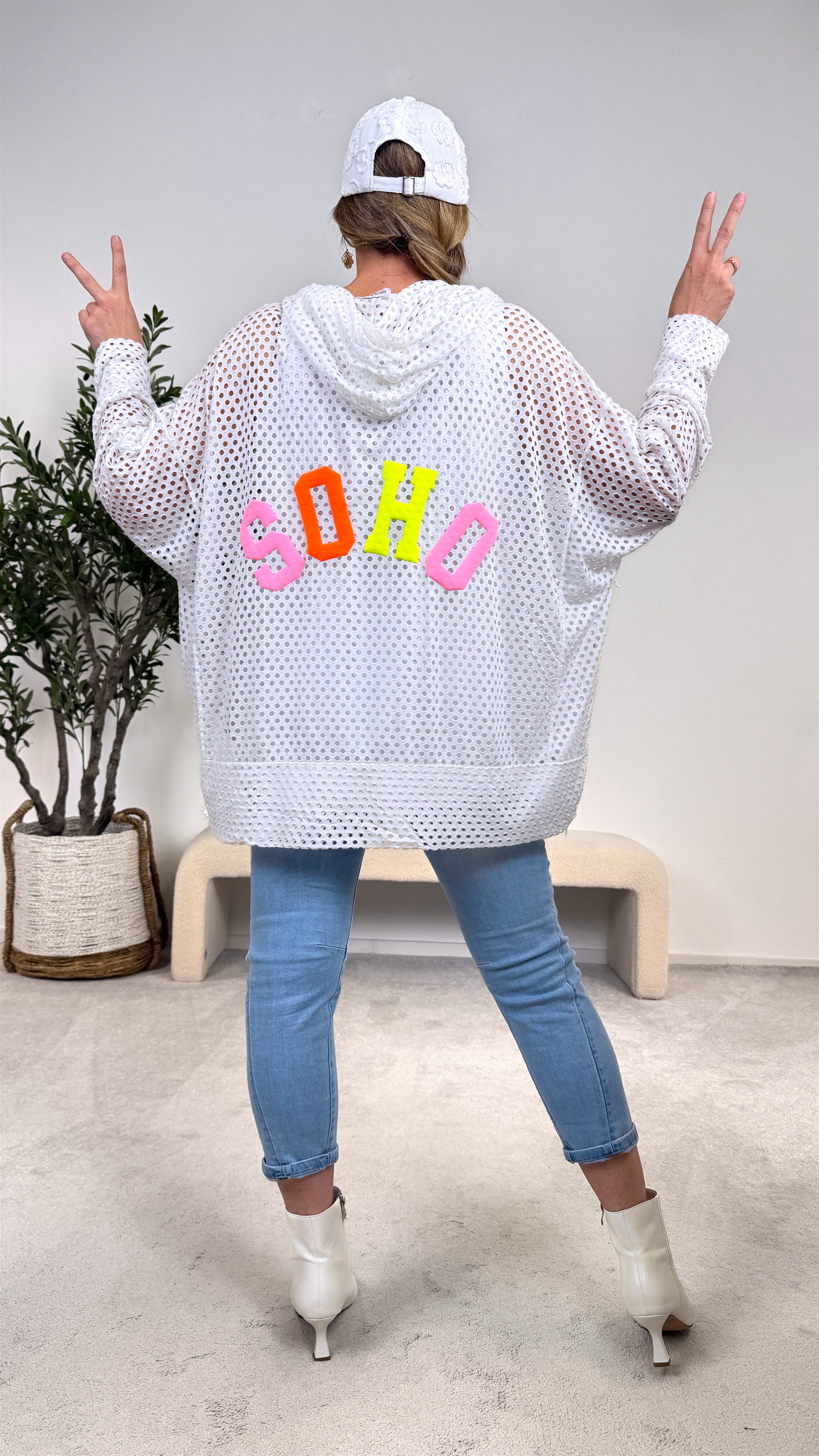 Hoodie Wild Attitude *Weiß*