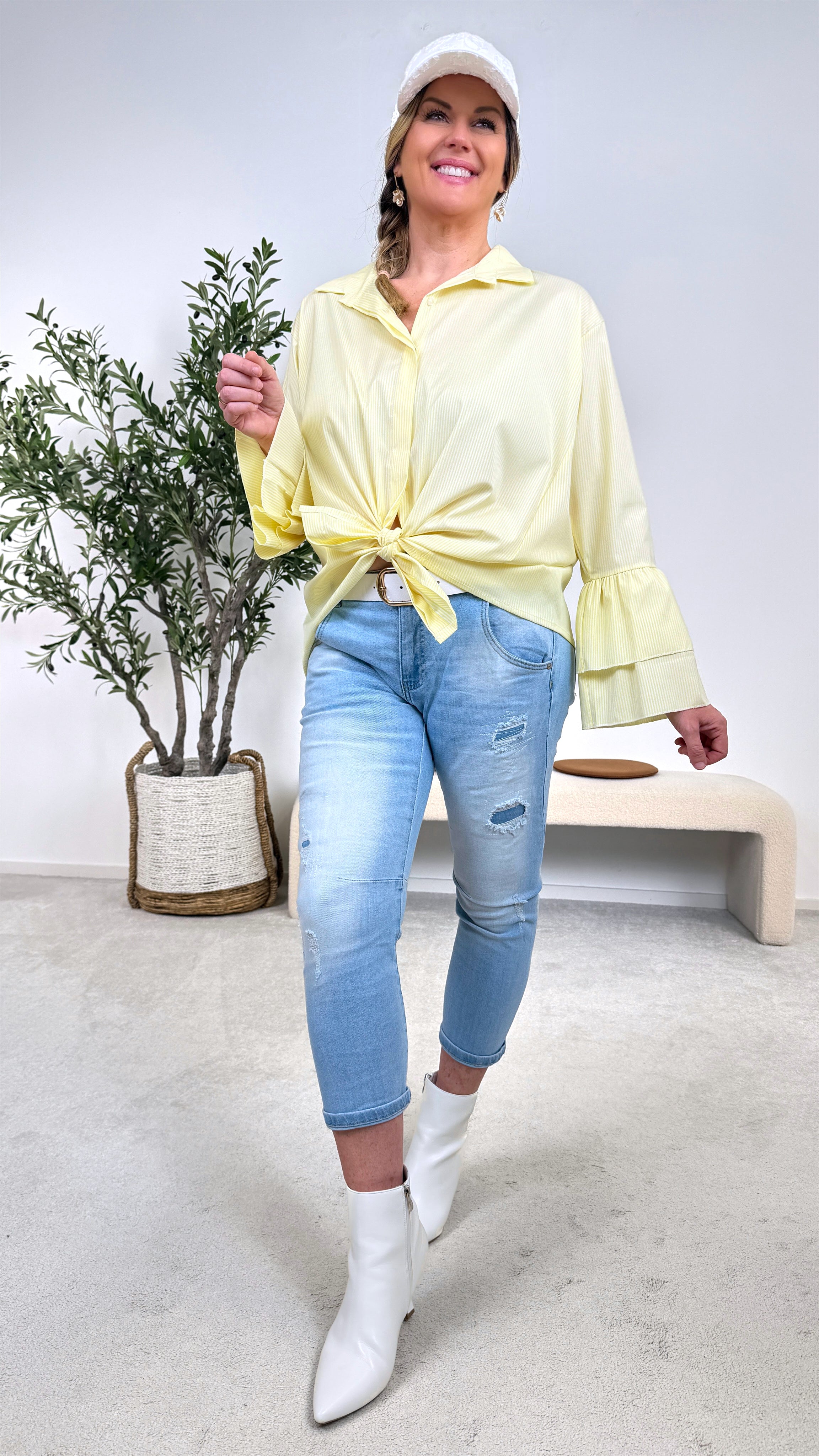 Bluse Calm Days *Gelb*