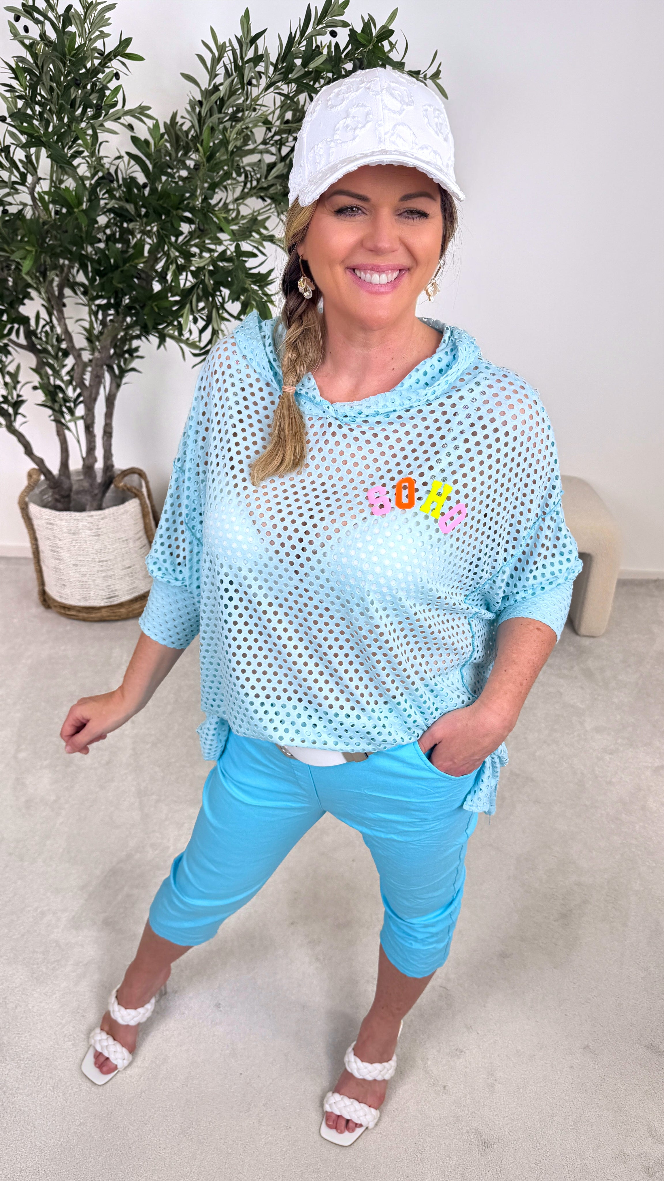 Hoodie Wild Attitude *Blau*