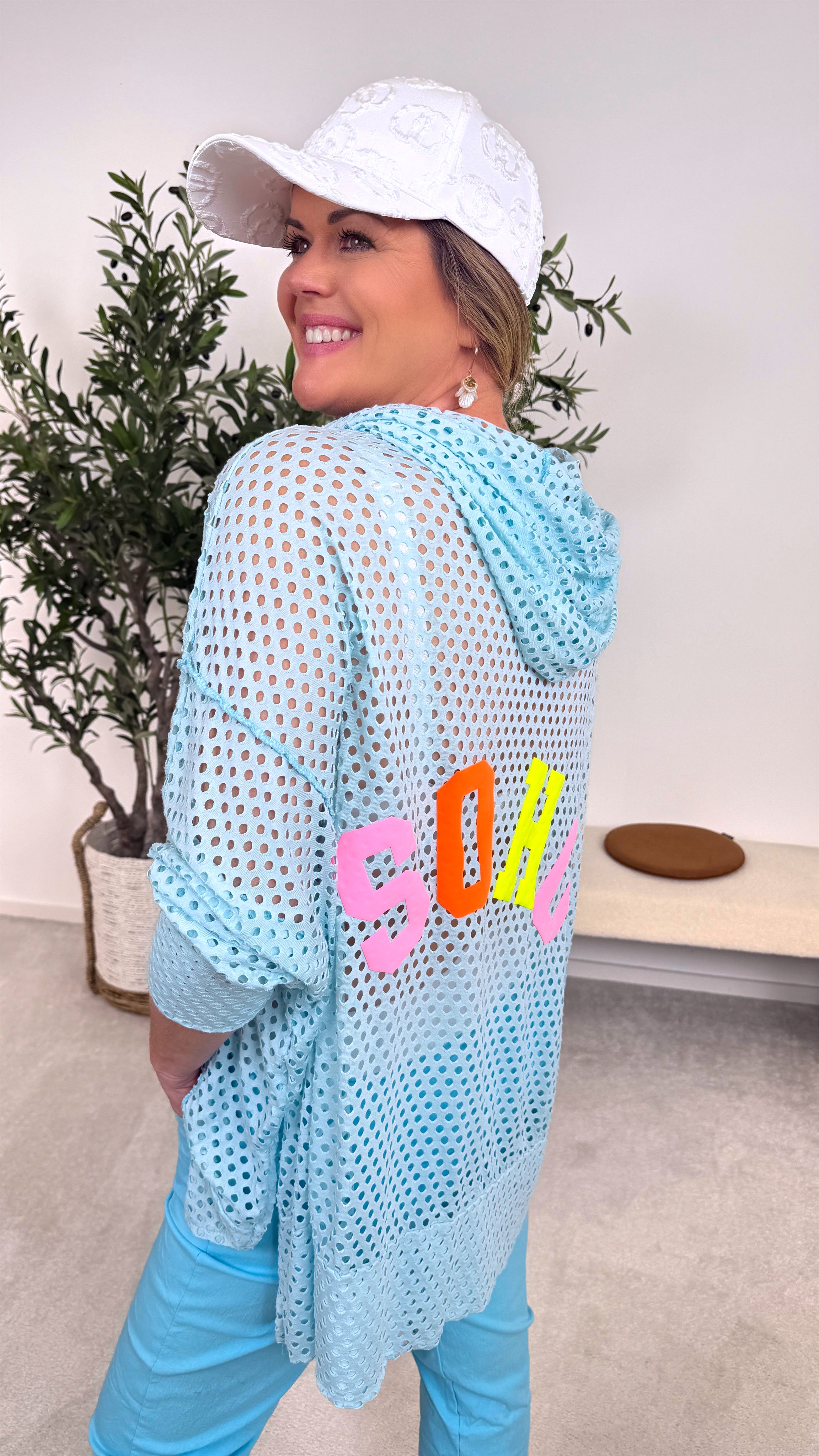 Hoodie Wild Attitude *Blau*