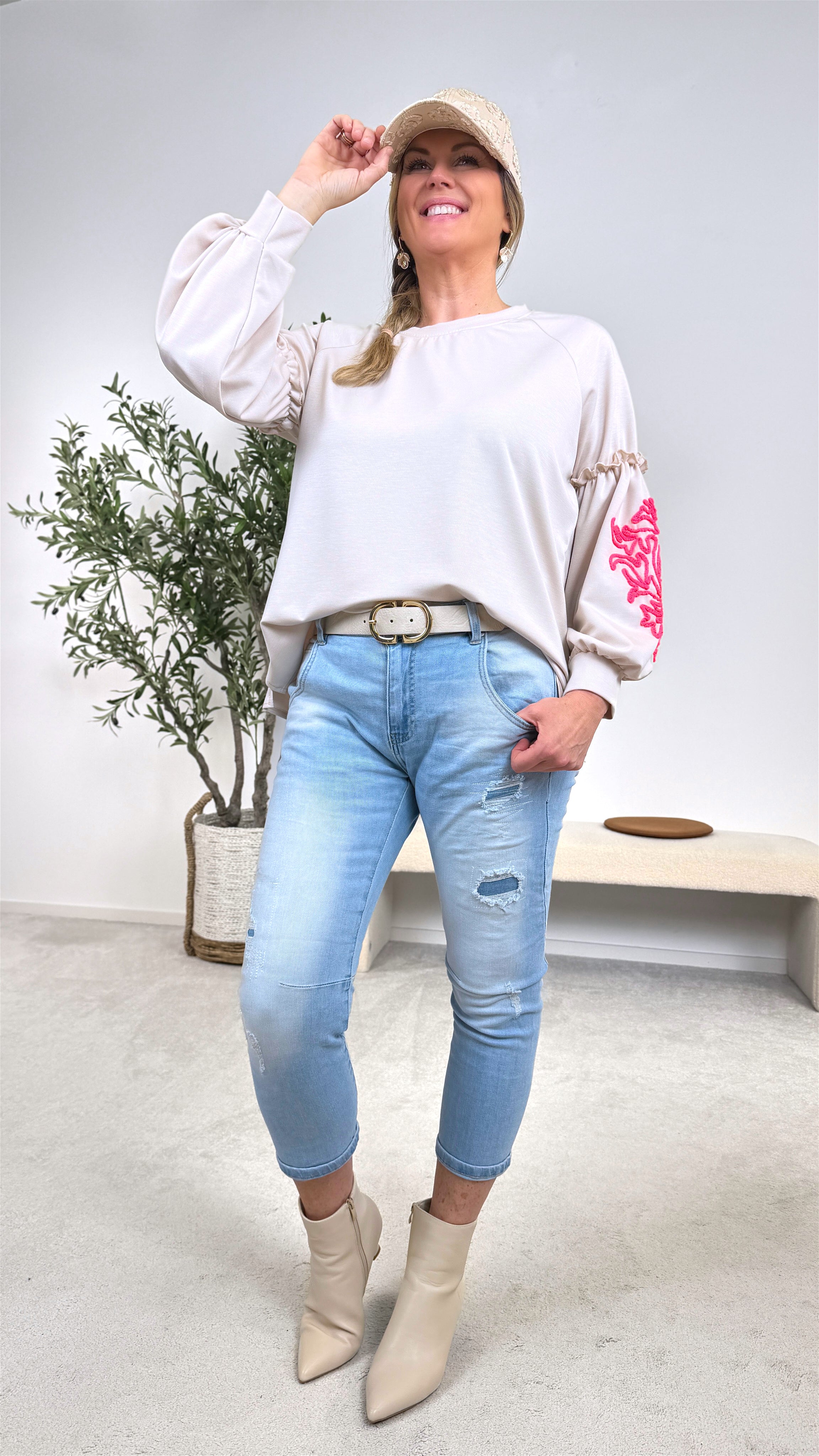 Sweatshirt Everyday Love *Beige*