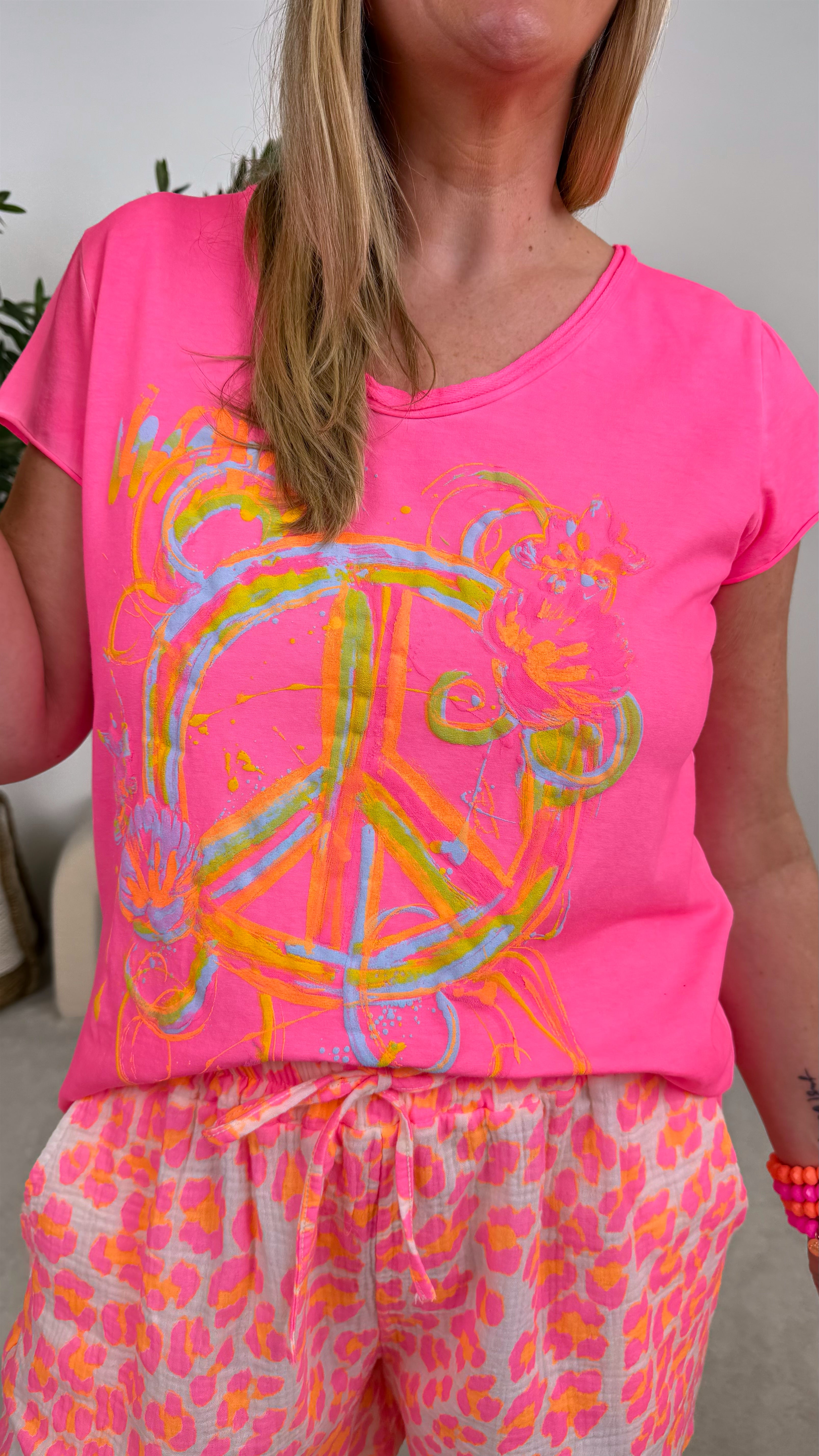 T-Shirt Freedom Style *Neon Pink*