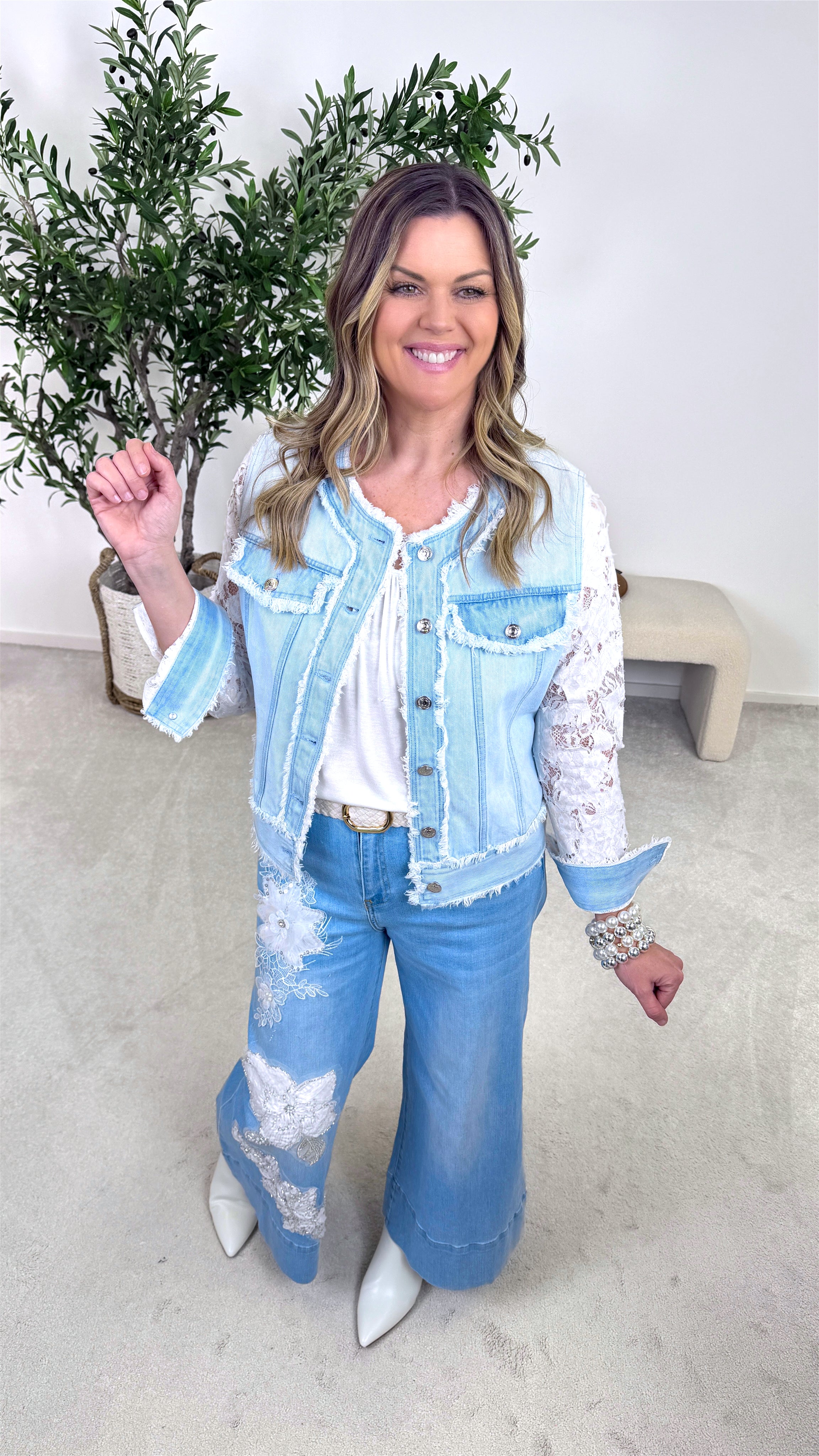 Jeansjacke Denim meets Soul