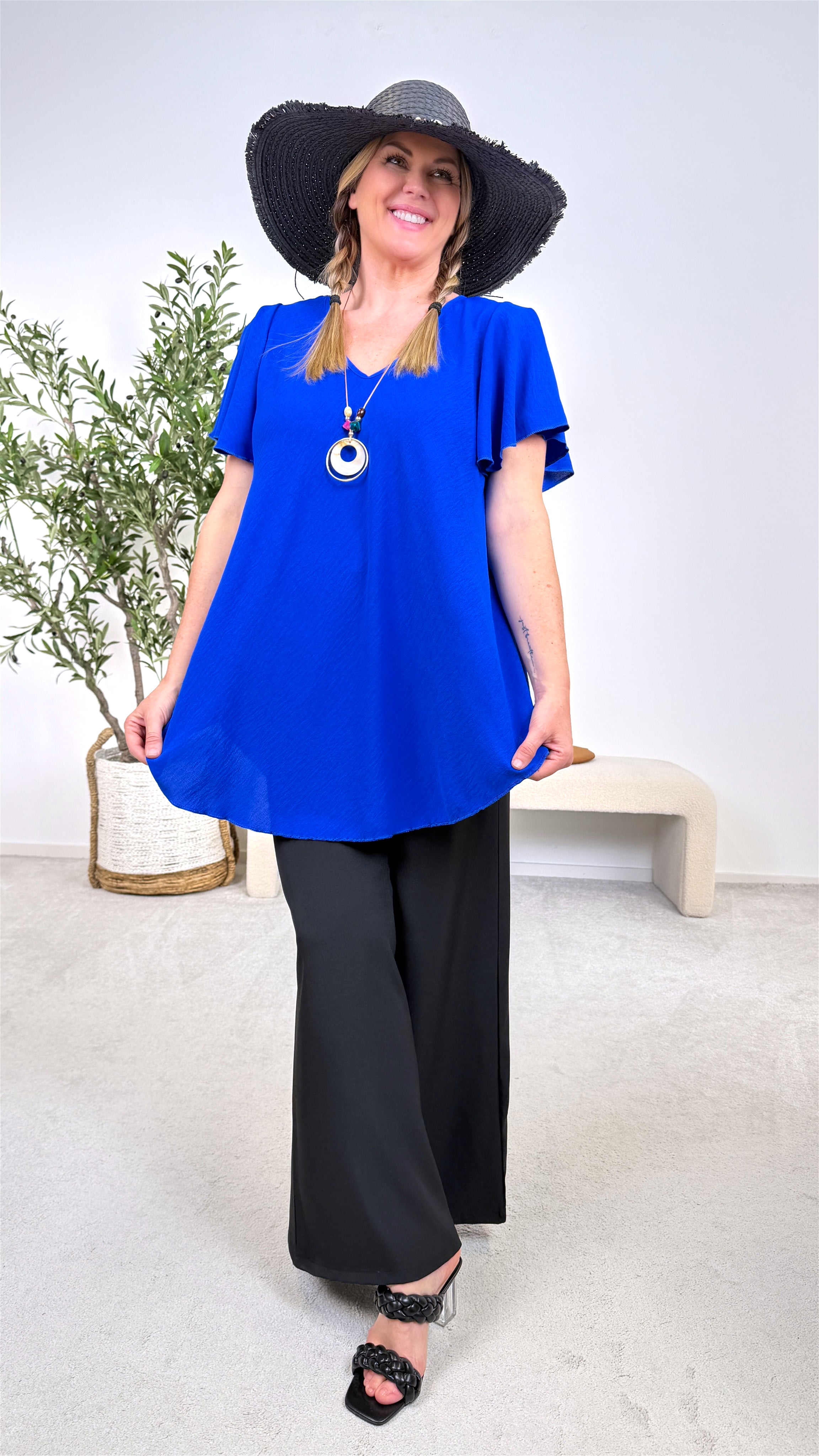 Blusenshirt Amalfi Mood *Royalblau*