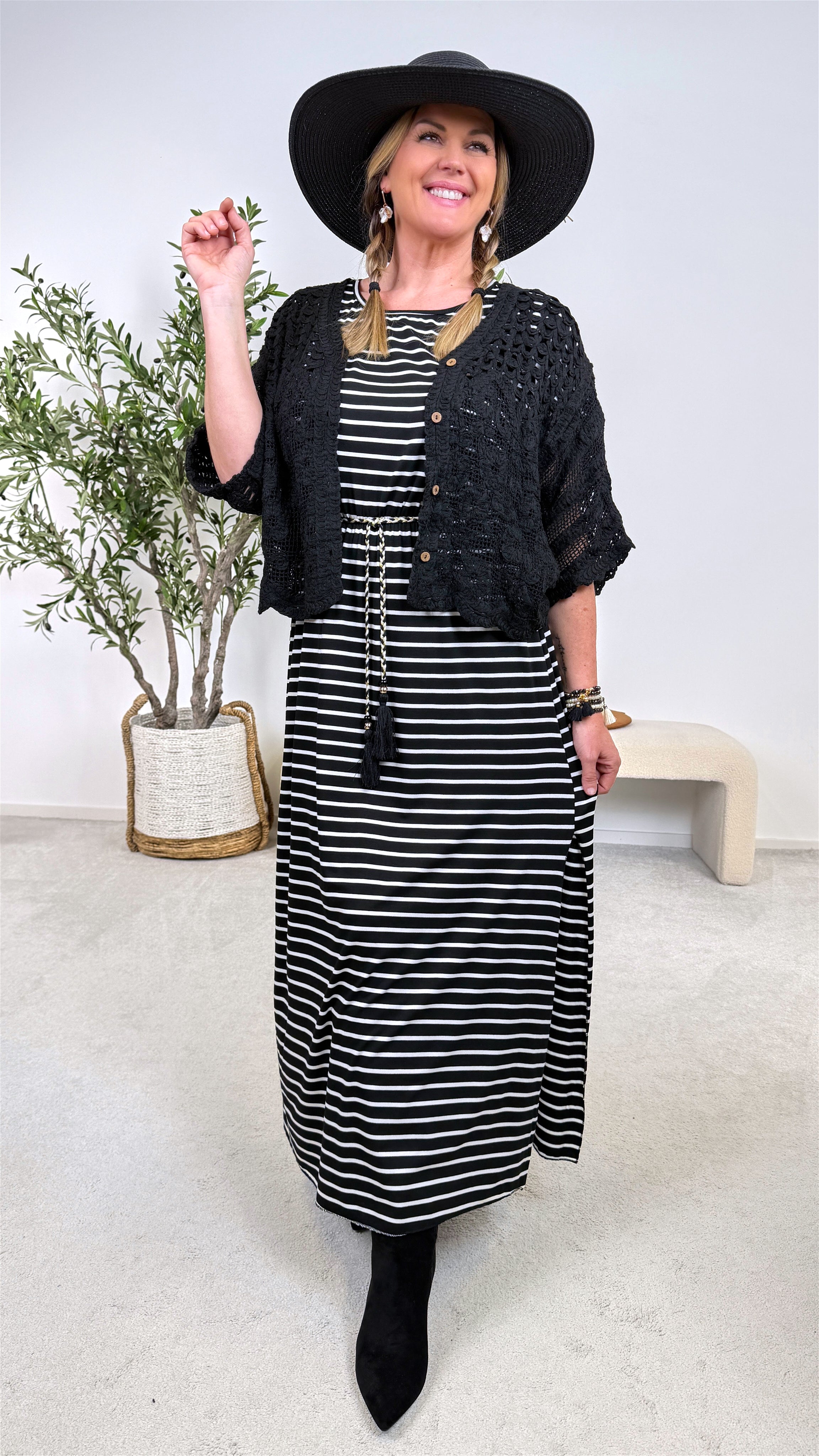 Langes Kleid Coastal Rhythm