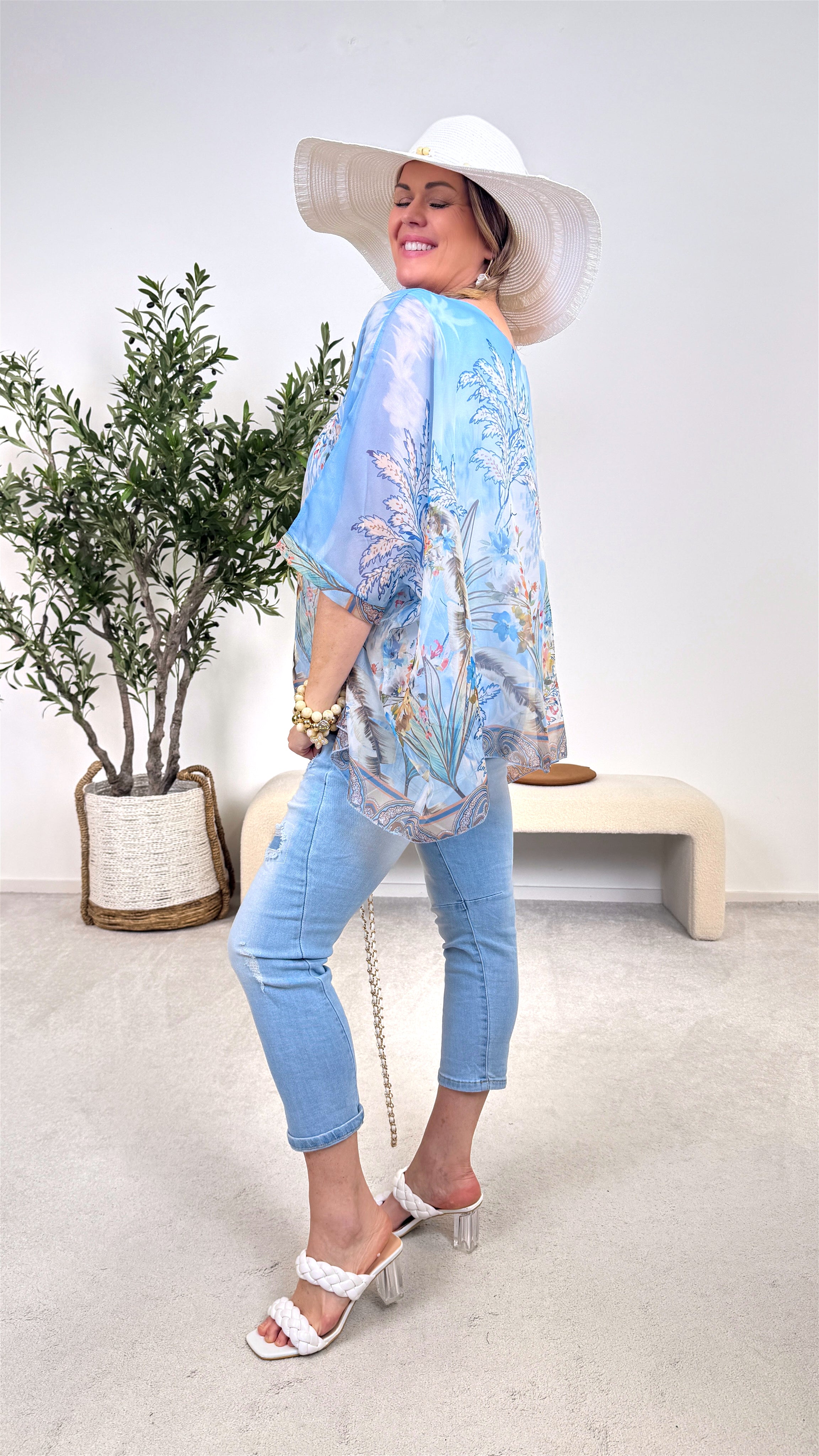 Blusenshirt Serenity *Hellblau*