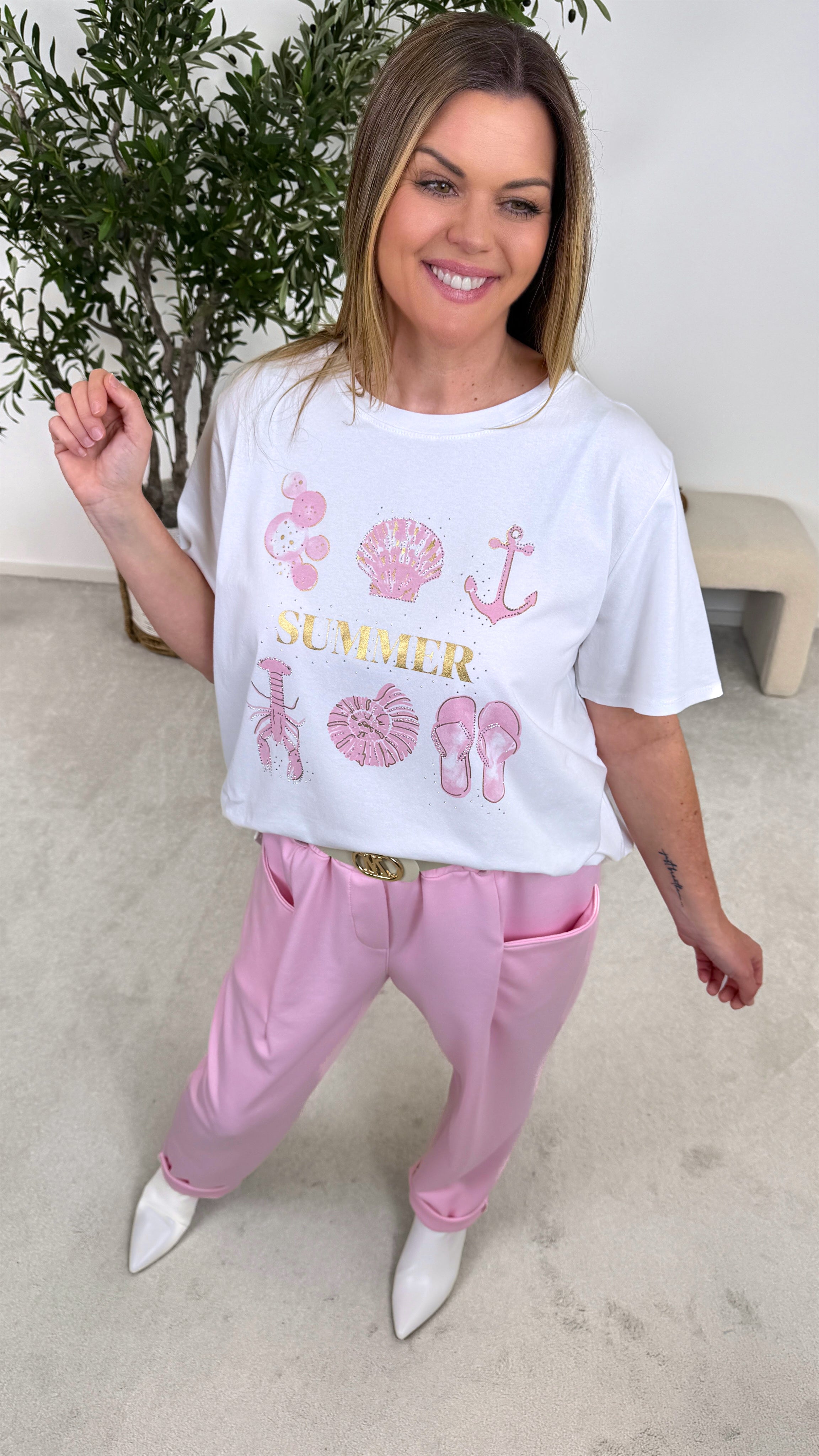 T-Shirt Ready For Summer *Big Size*