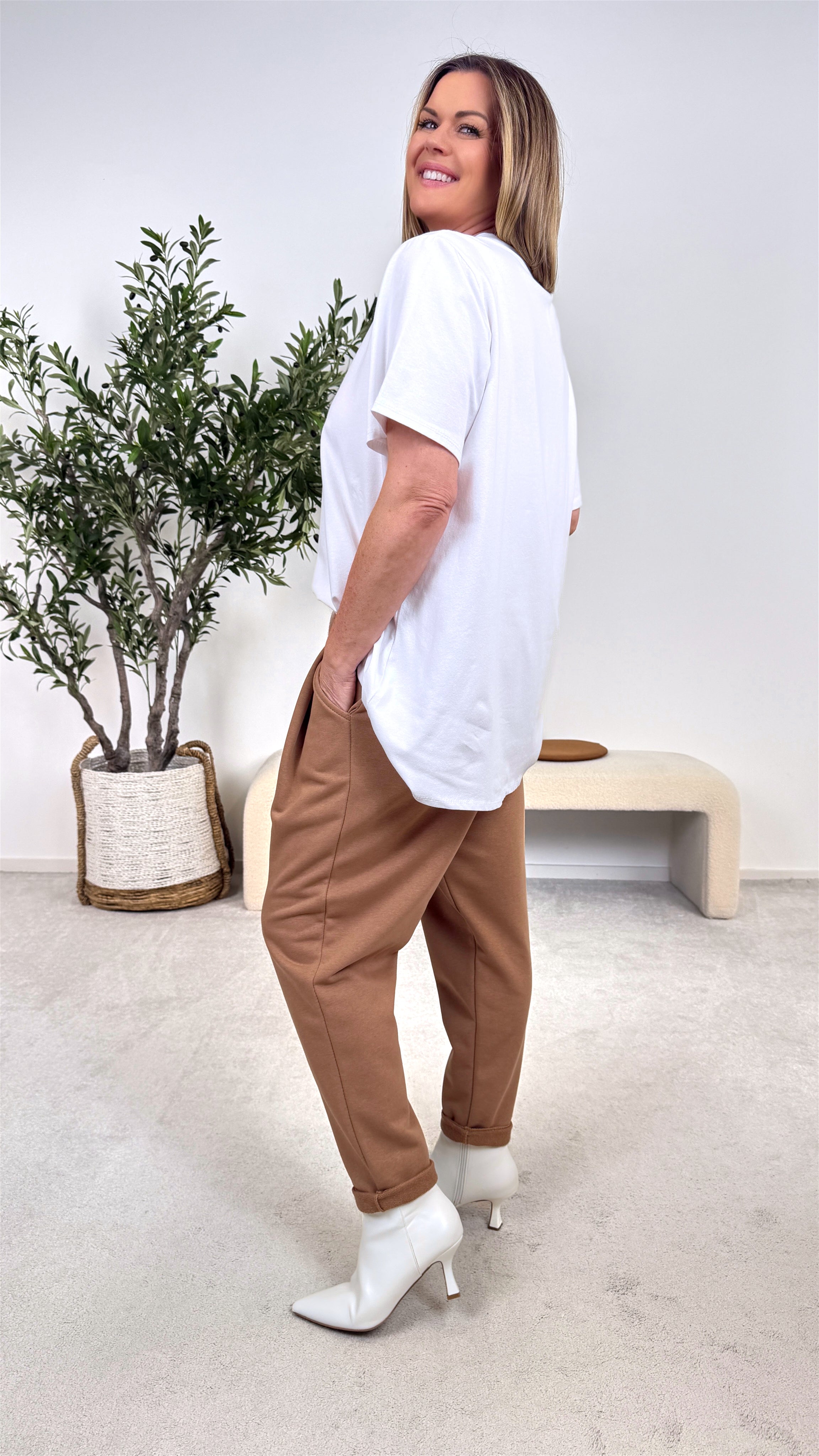 T-Shirt Olive Vespa *Big Size*