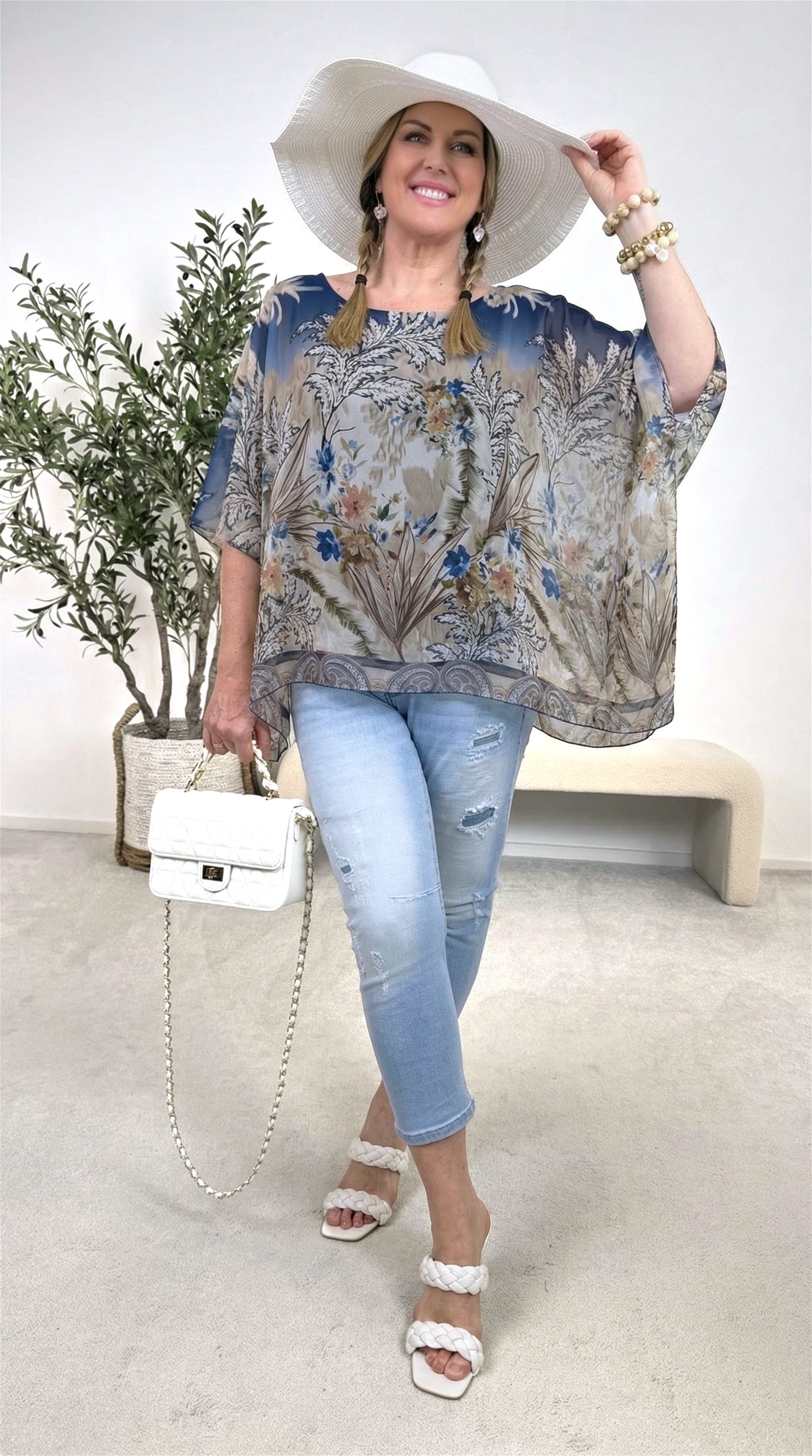 Blusenshirt Serenity *Dunkelblau*