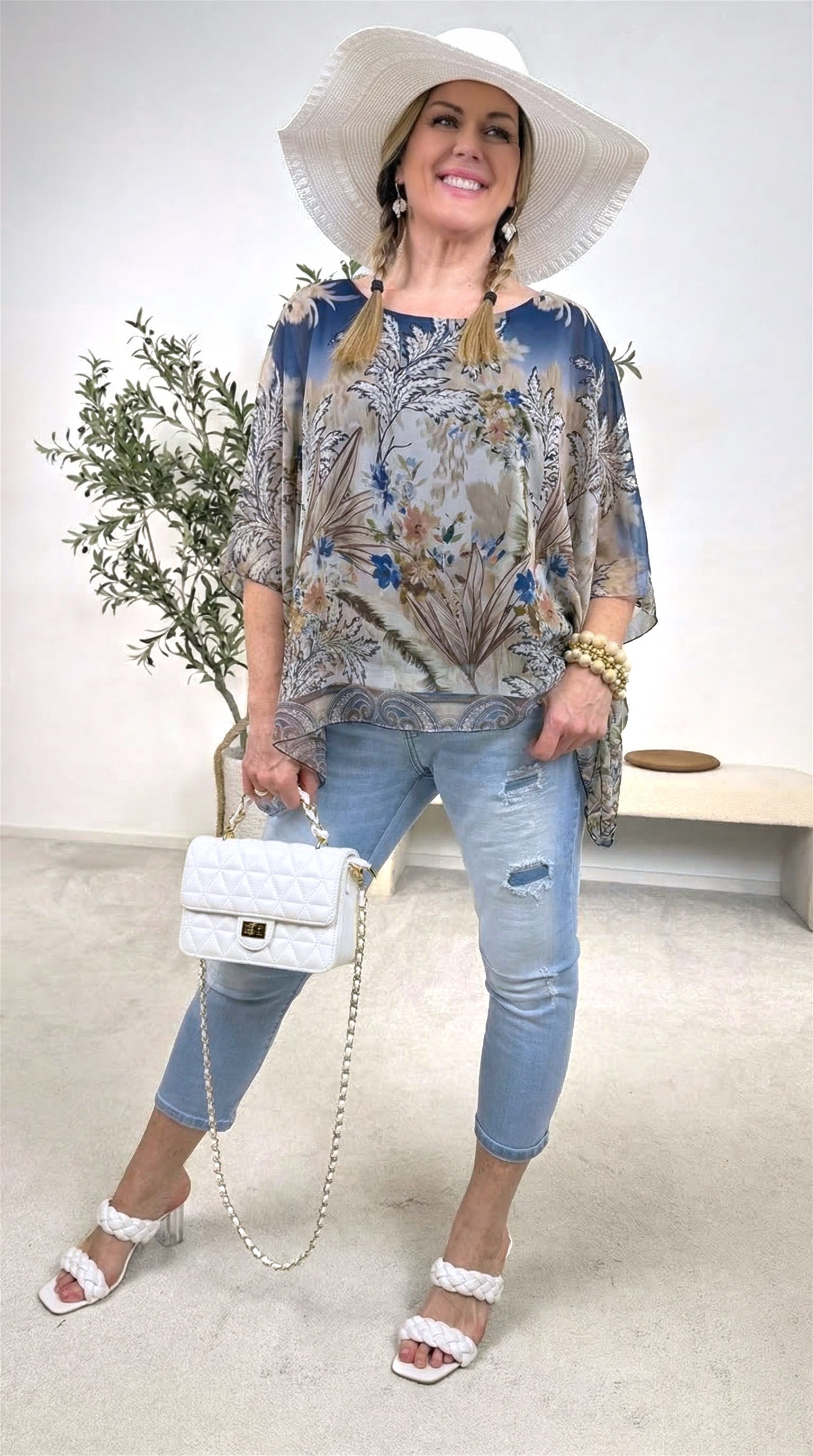 Blusenshirt Serenity *Dunkelblau*