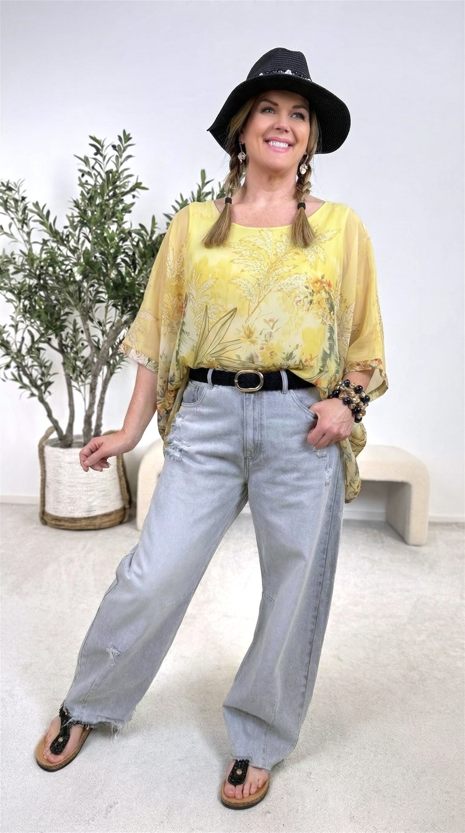 Blusenshirt Serenity *Gelb*