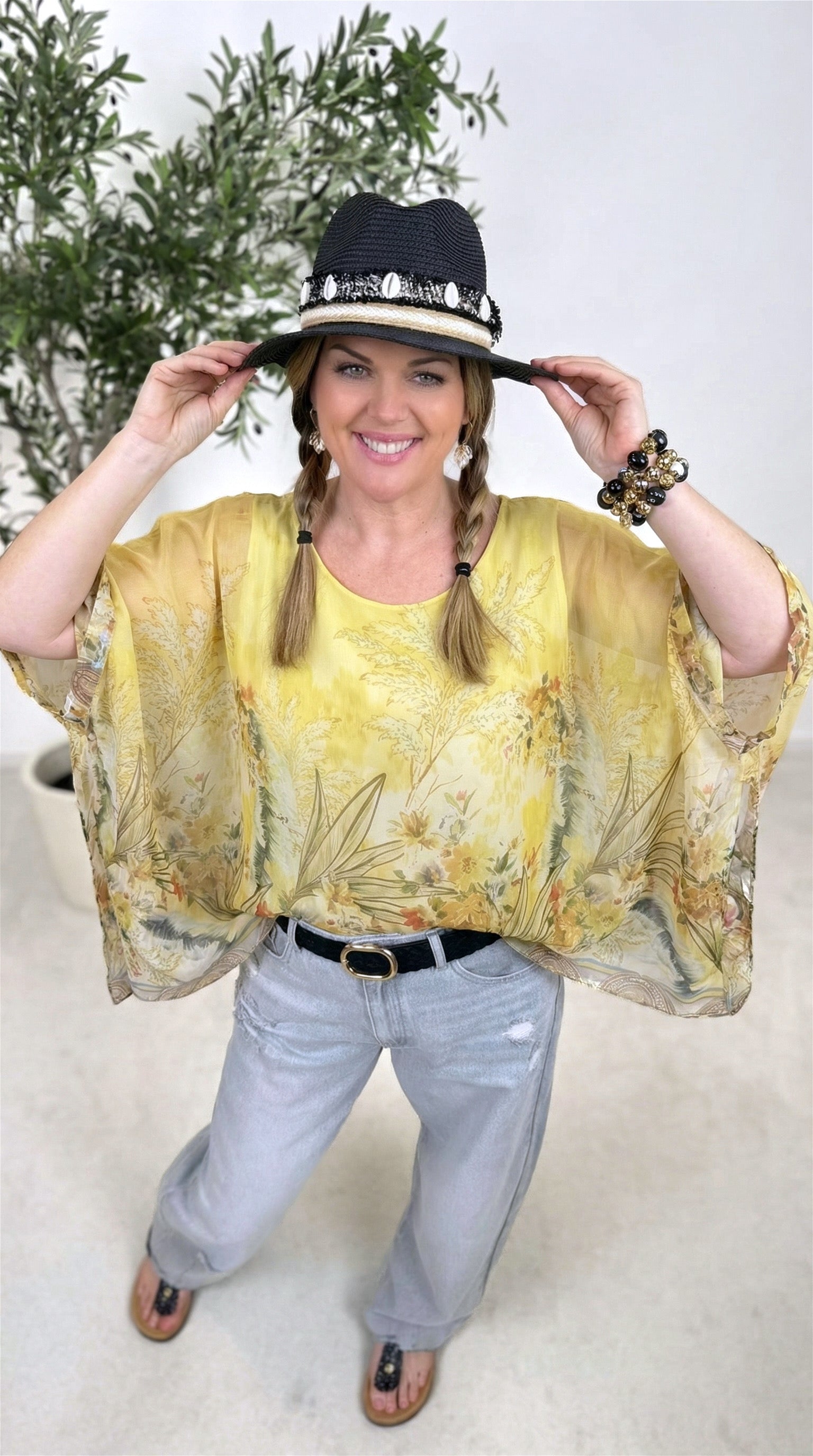 Blusenshirt Serenity *Gelb*