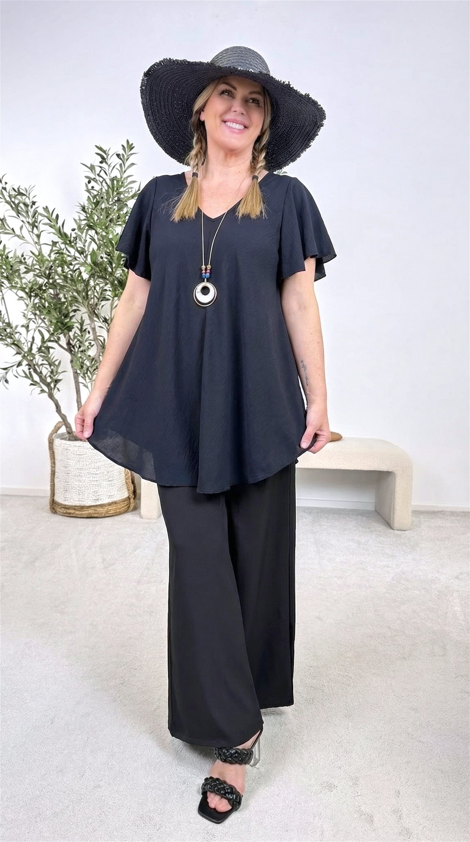 Blusenshirt Amalfi Mood *Schwarz*