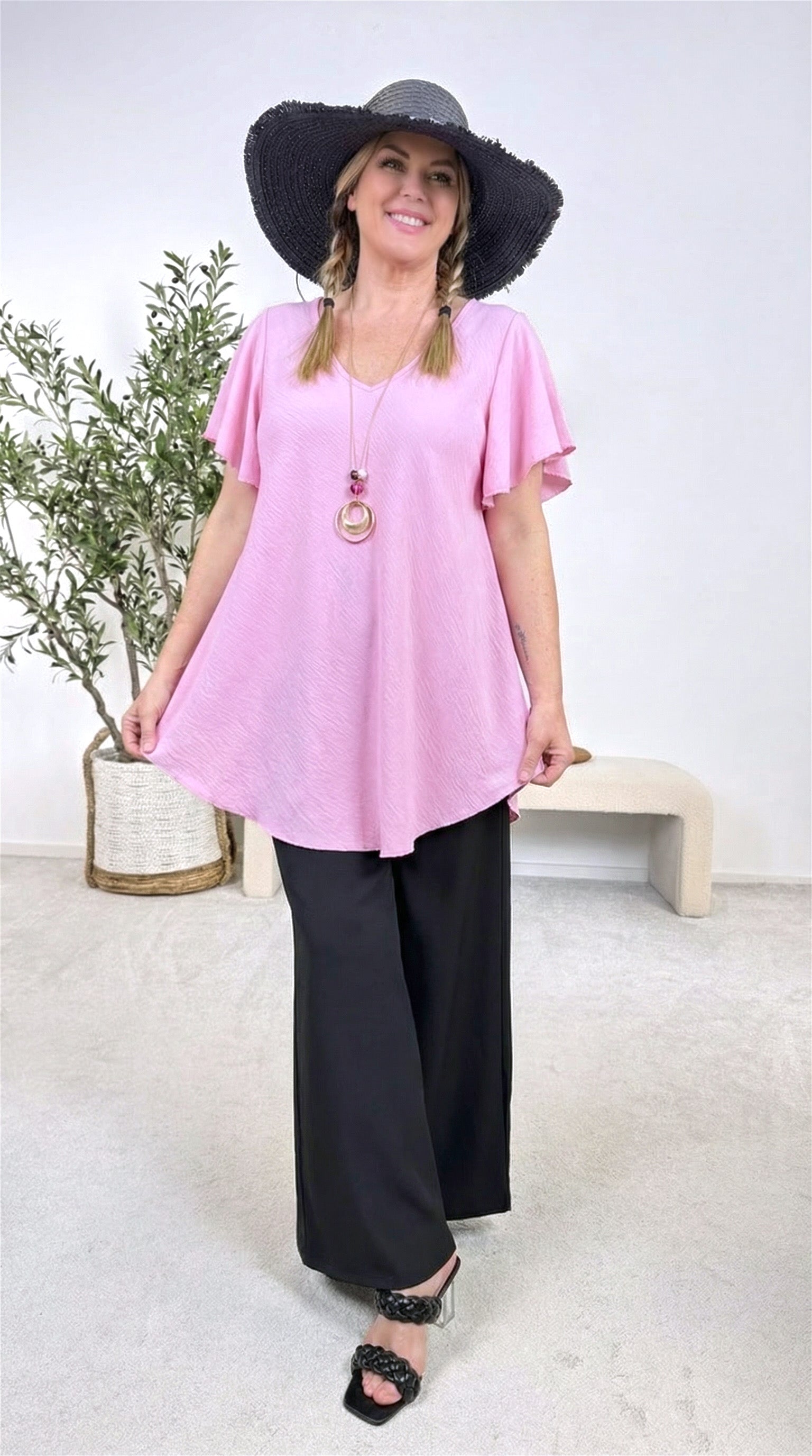 Blusenshirt Amalfi Mood *Rosa*