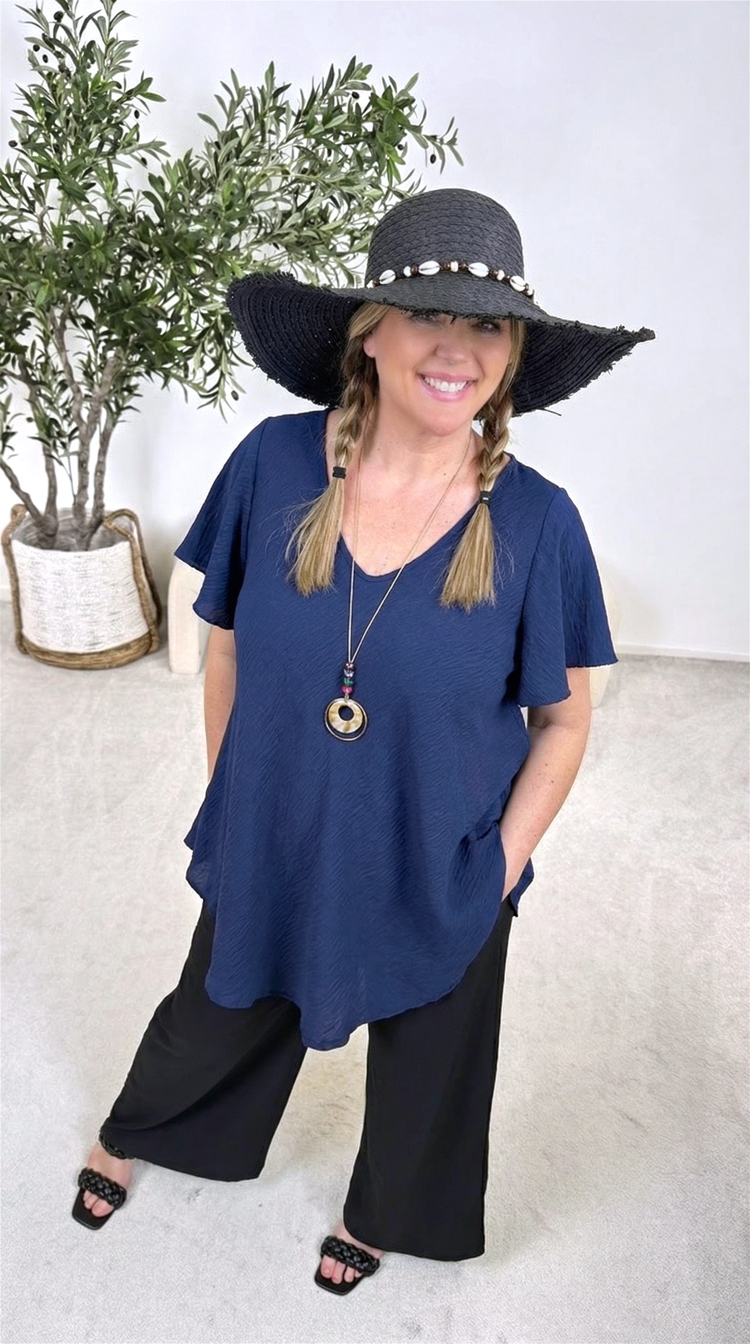 Blusenshirt Amalfi Mood *Dunkelblau*