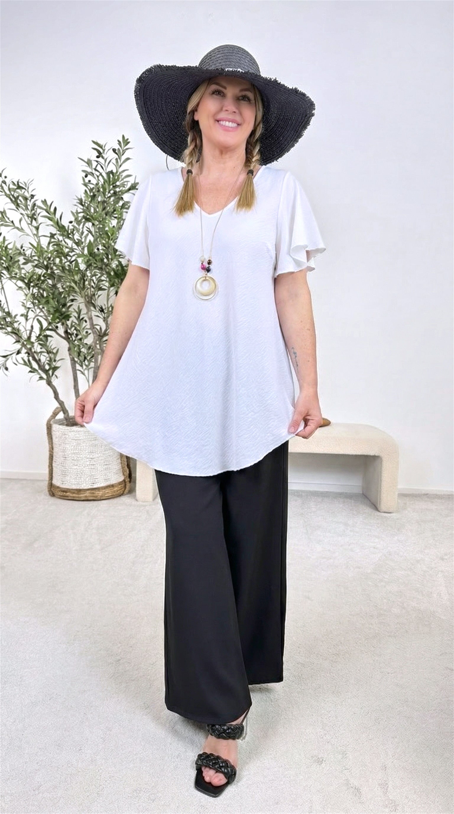 Blusenshirt Amalfi Mood *Weiß*