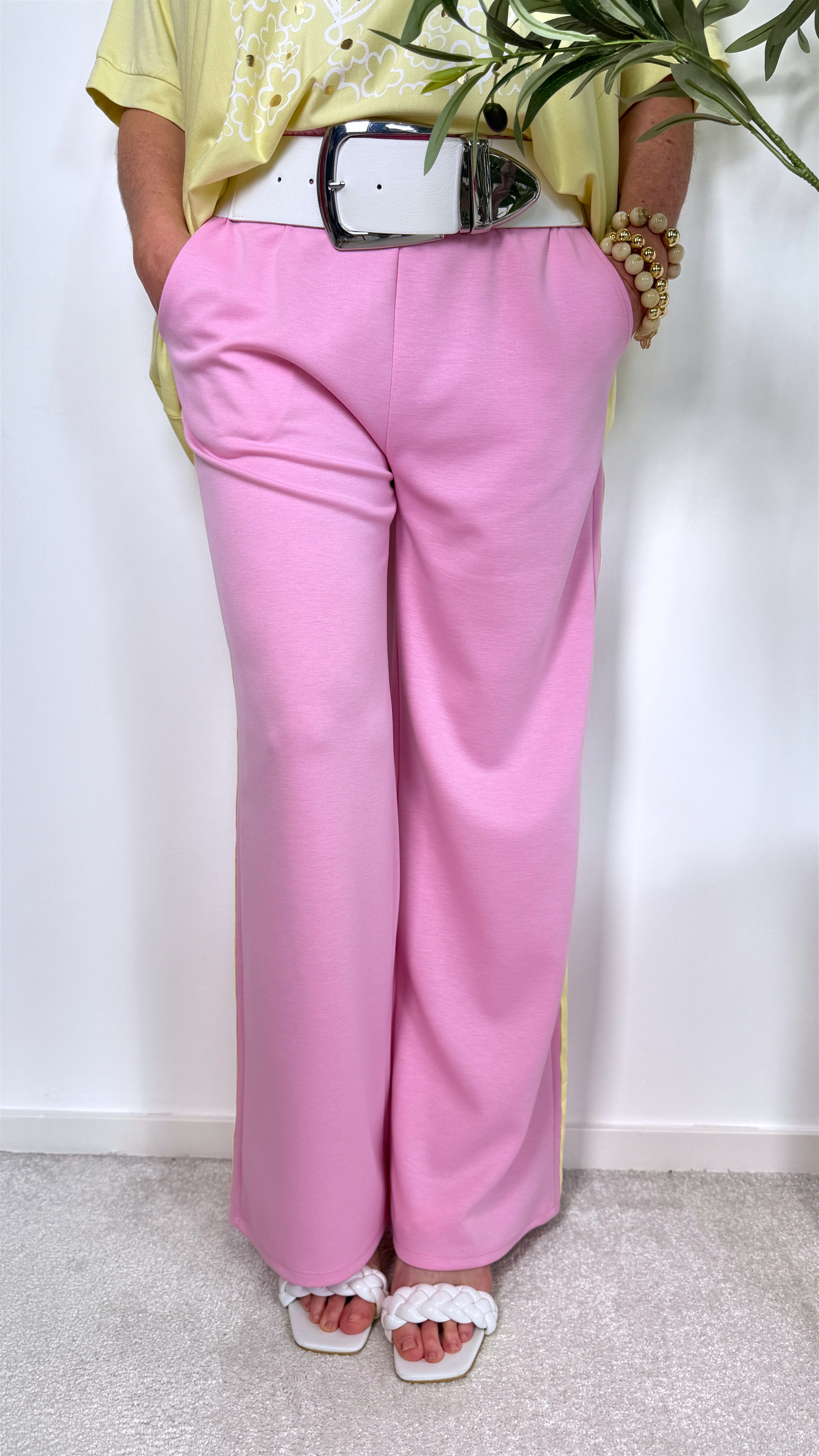 Sweathose Miami Energy *Rosa/Gelb*