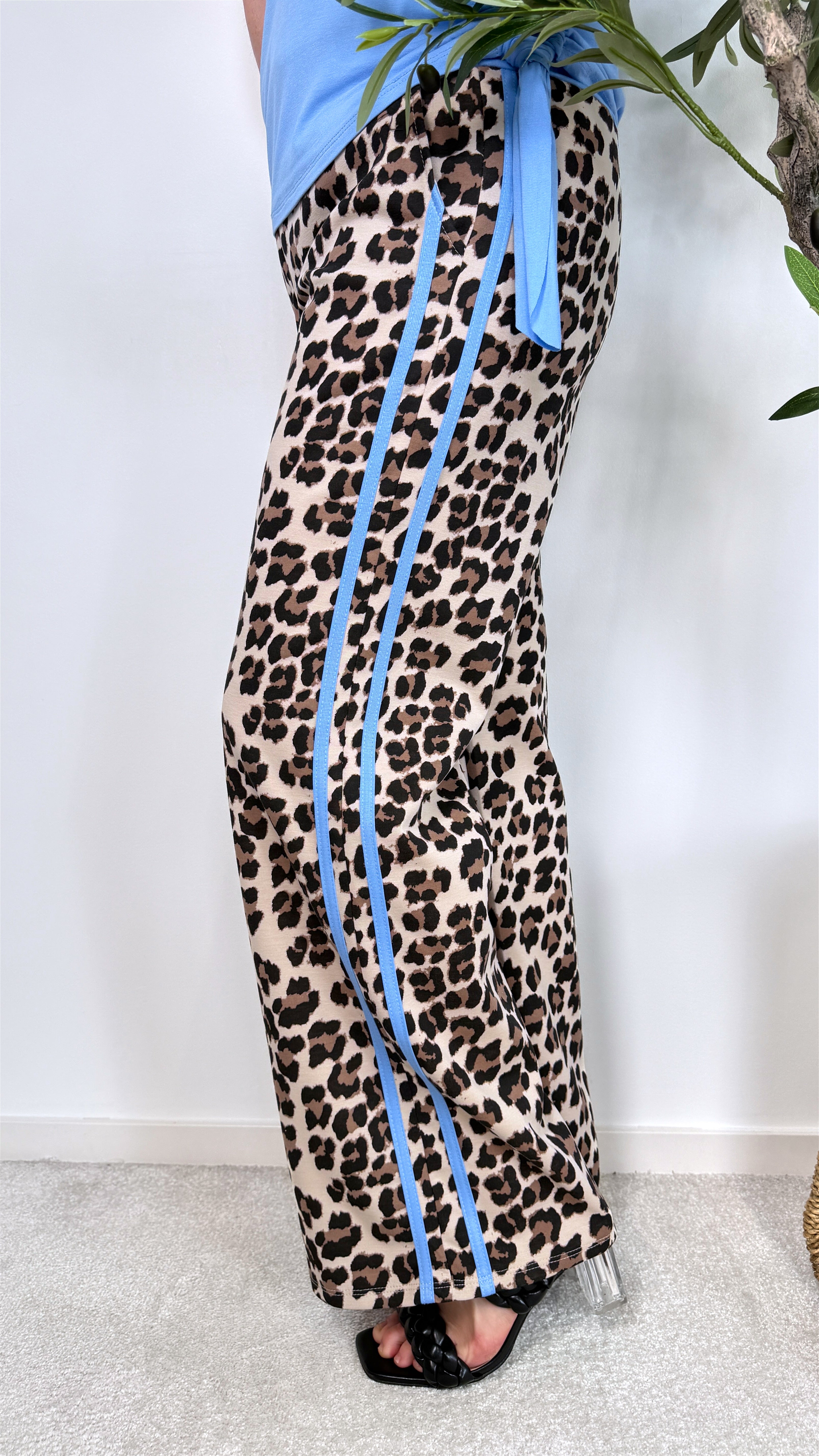 Weite Hose Wild Energy *Blau*