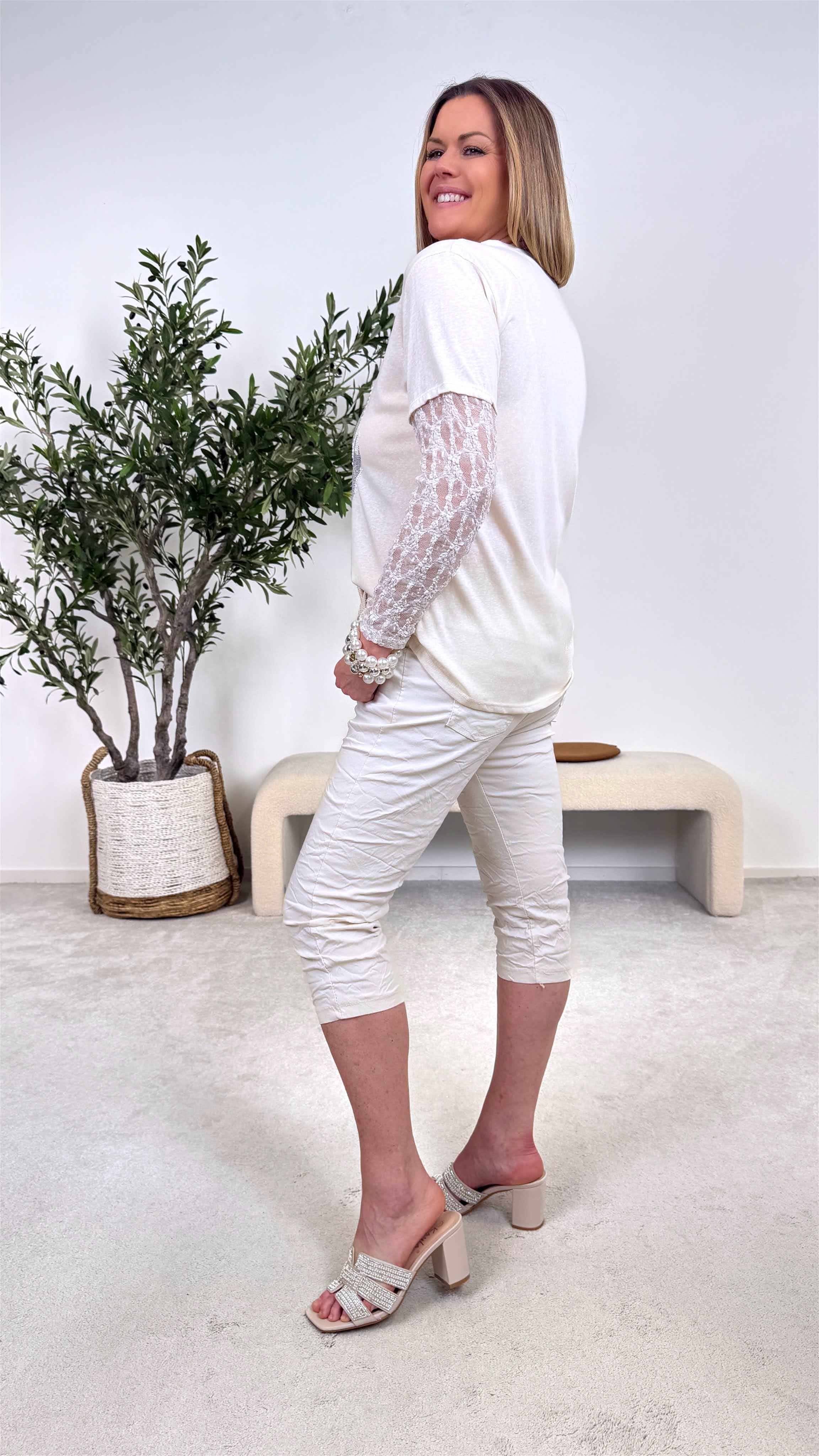 Capri Hose Summer Comfort *Creme*