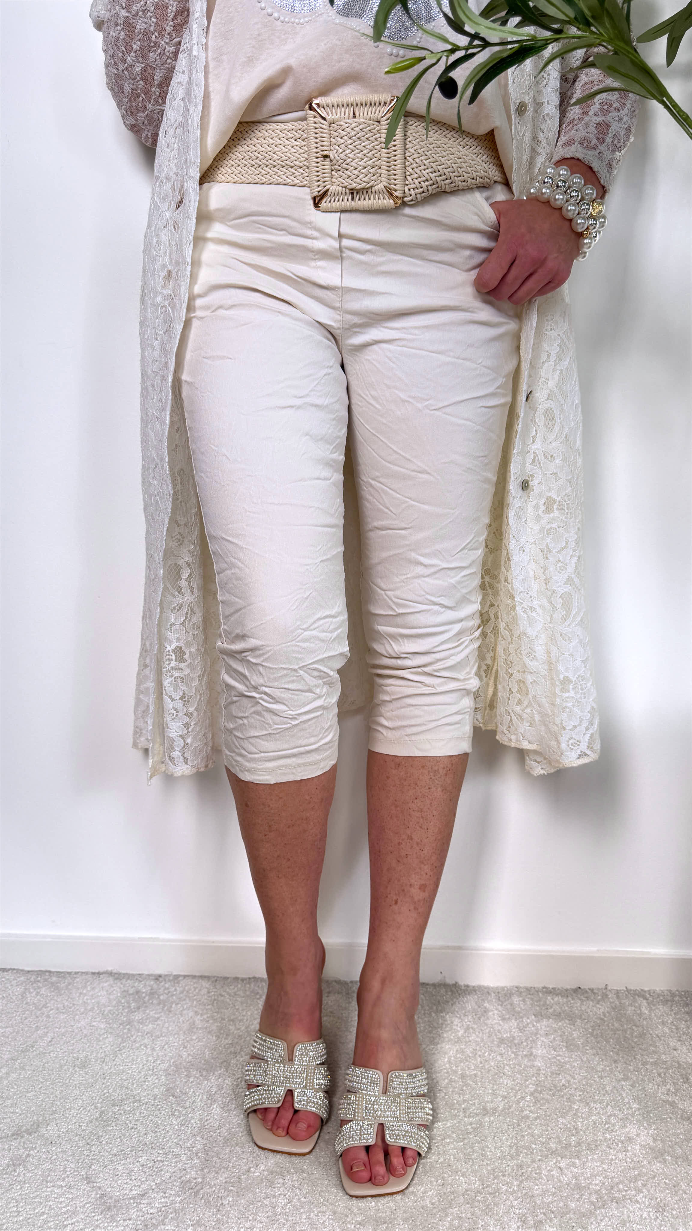 Capri Hose Summer Comfort *Creme*