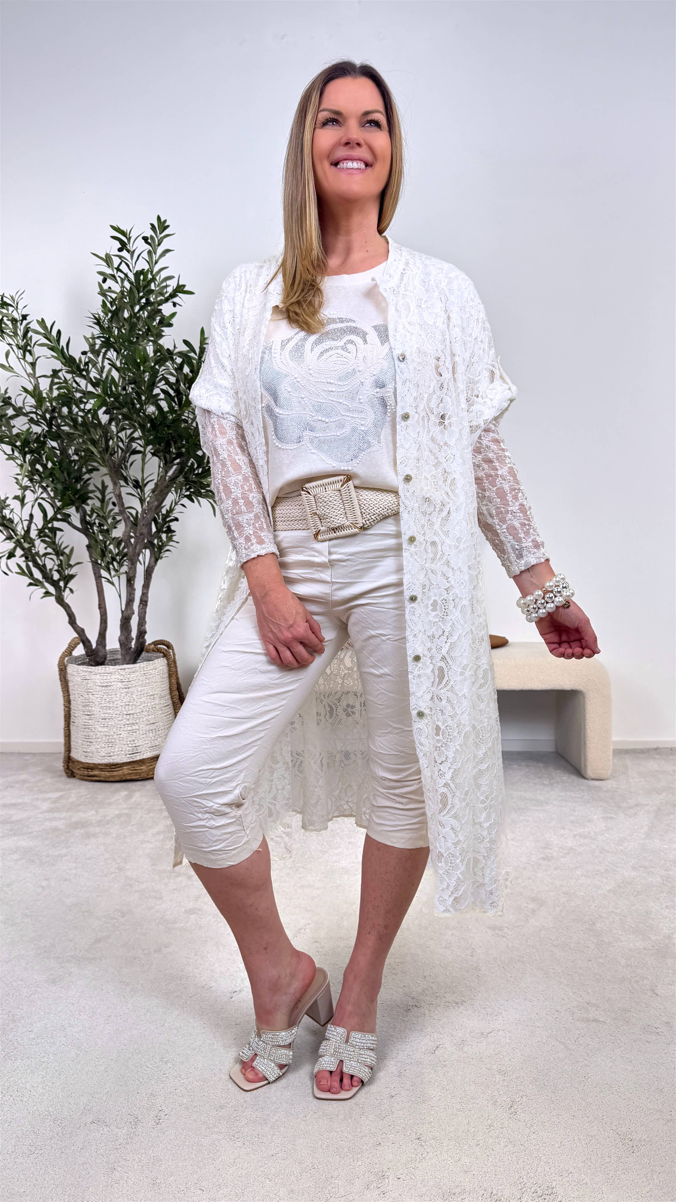 Capri Hose Summer Comfort *Creme*