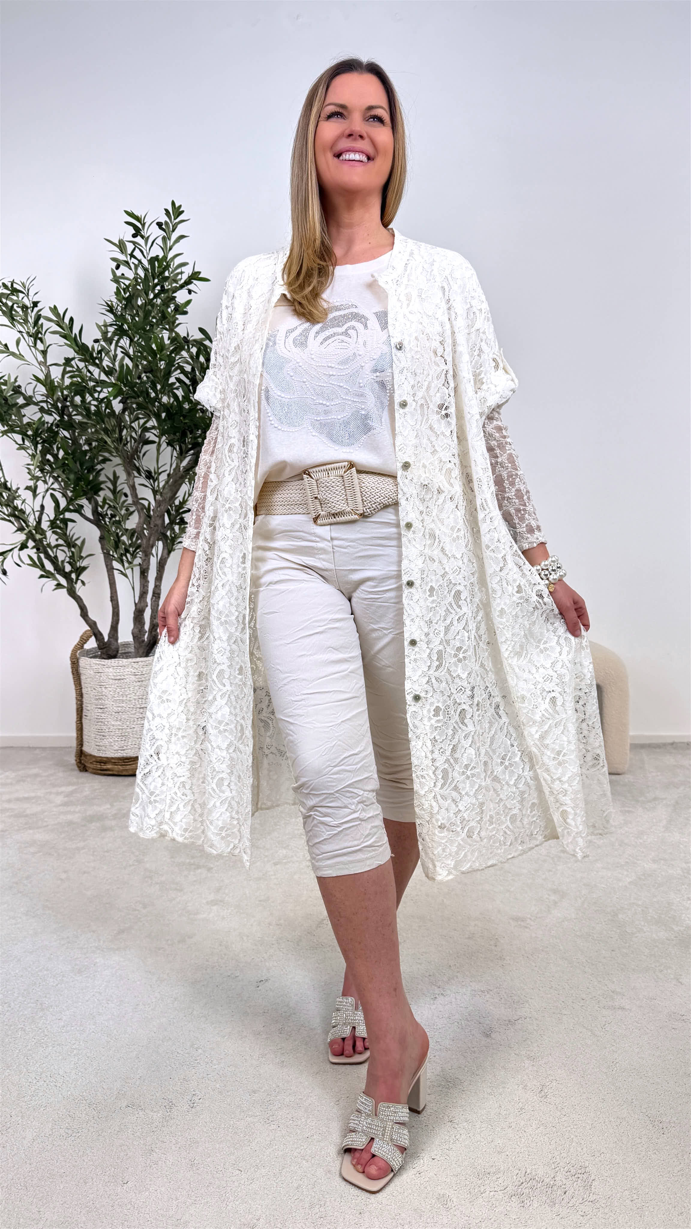 Capri Hose Summer Comfort *Creme*