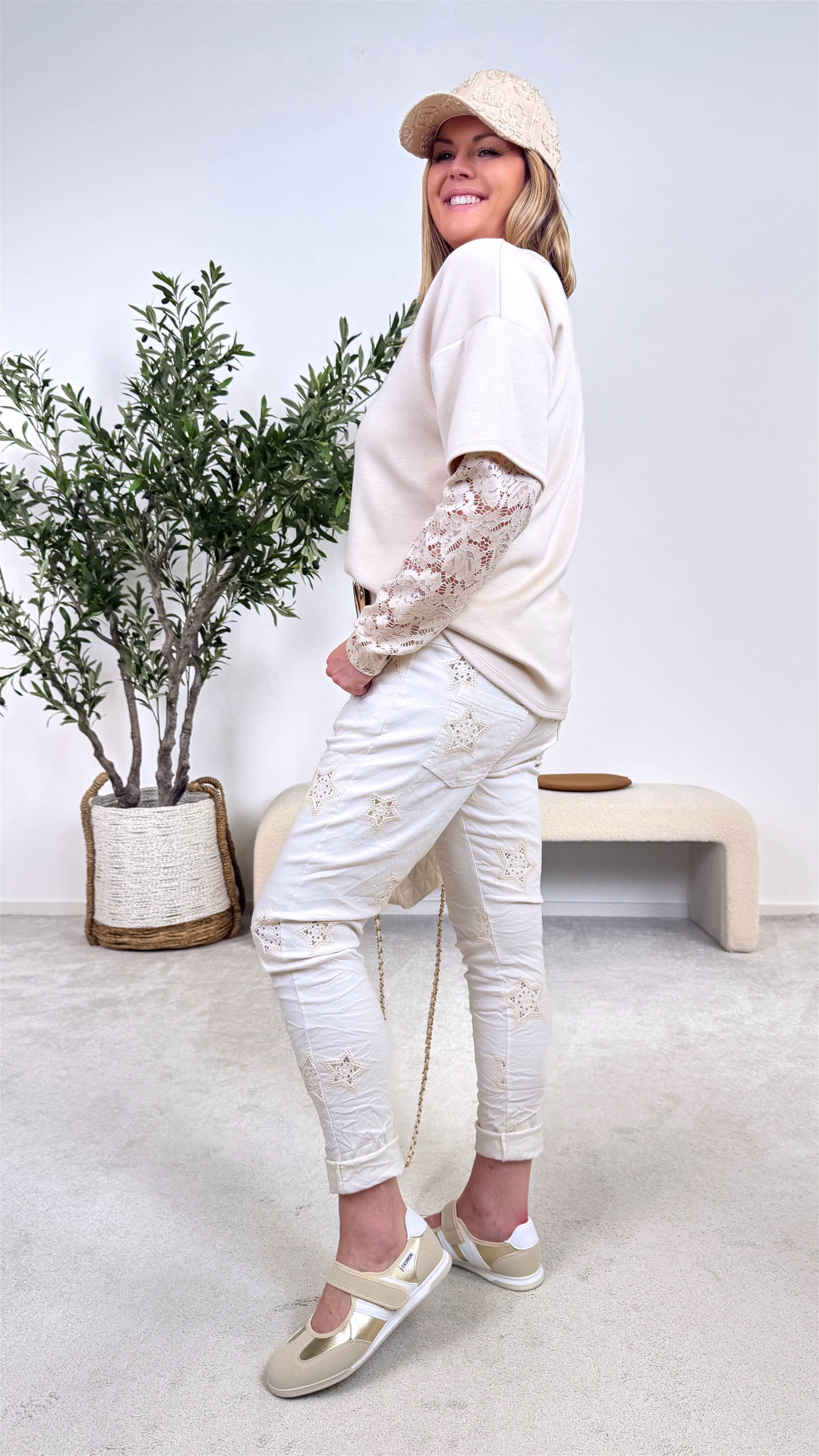 Sweatshirt Romance Everyday *Beige*