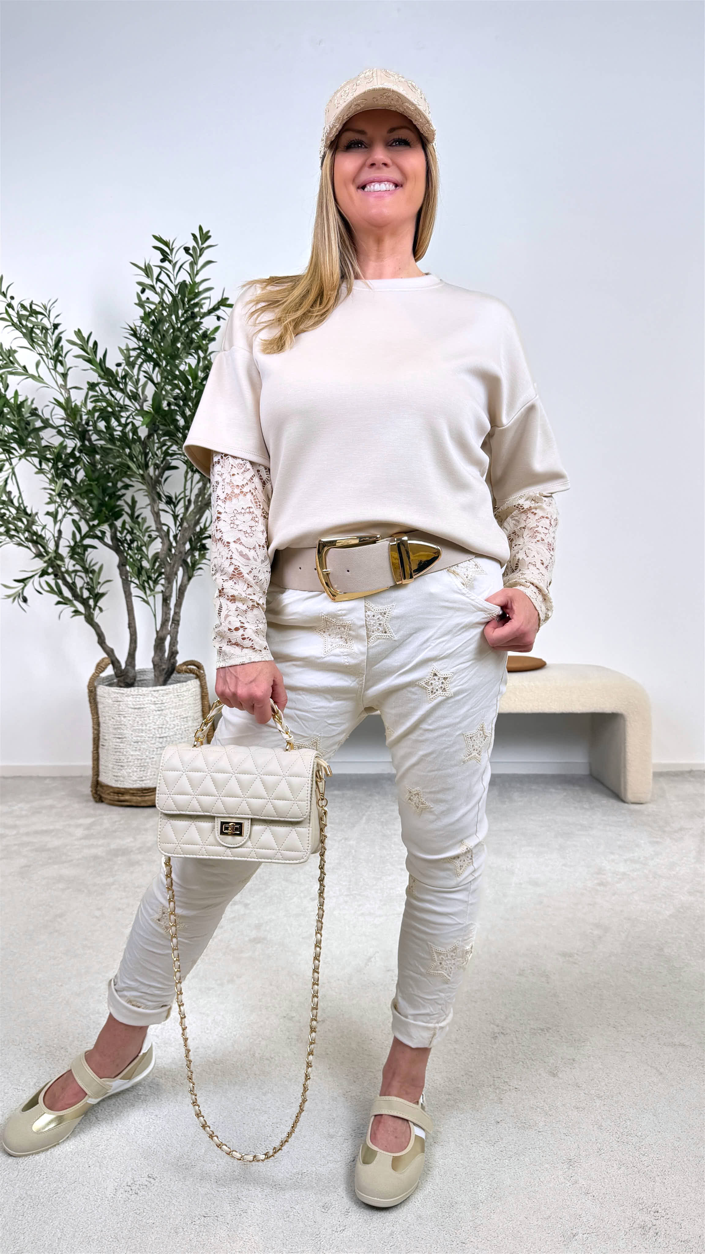 Sweatshirt Romance Everyday *Beige*