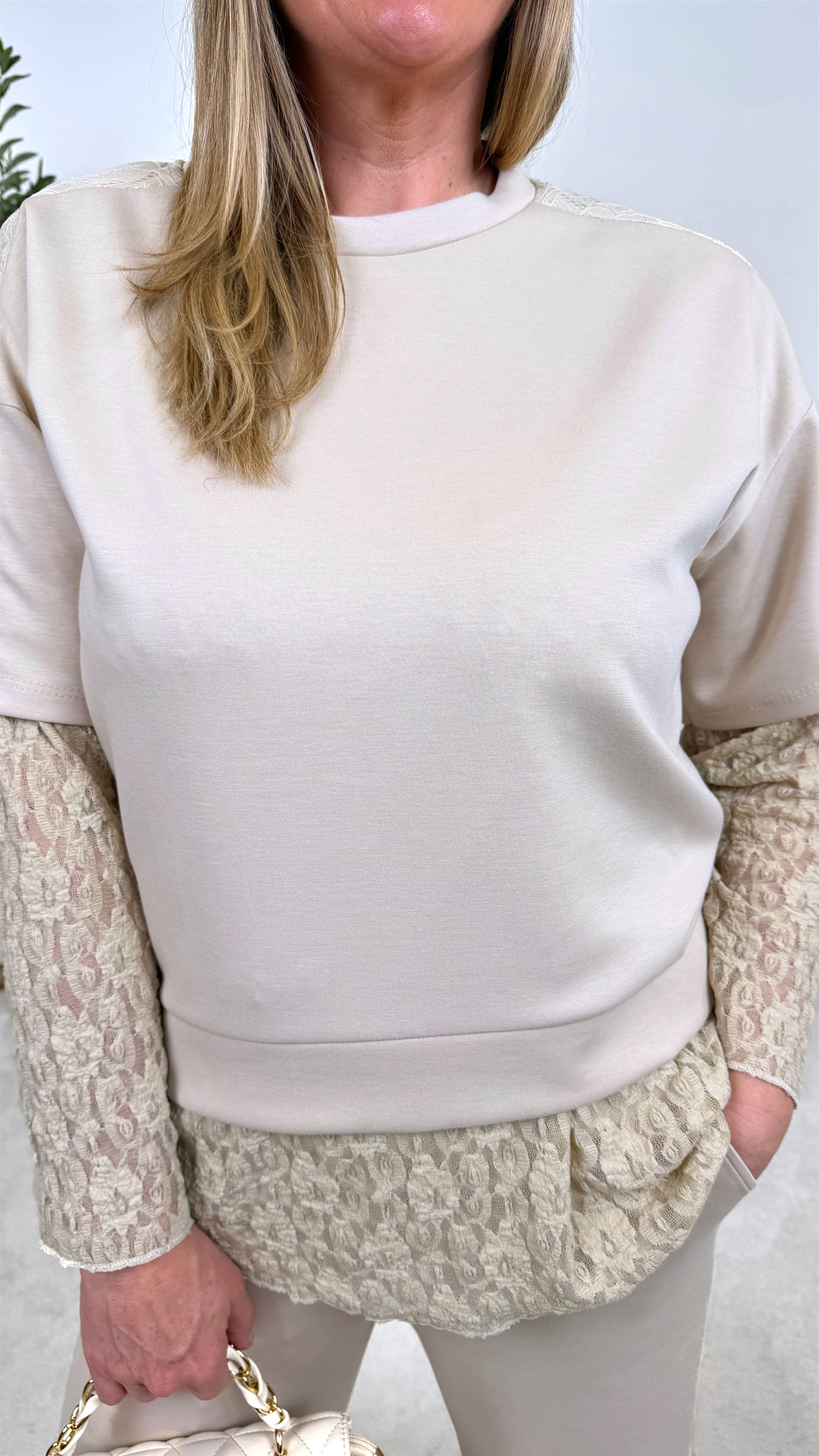 Sweatshirt Monaco Sport *Beige*