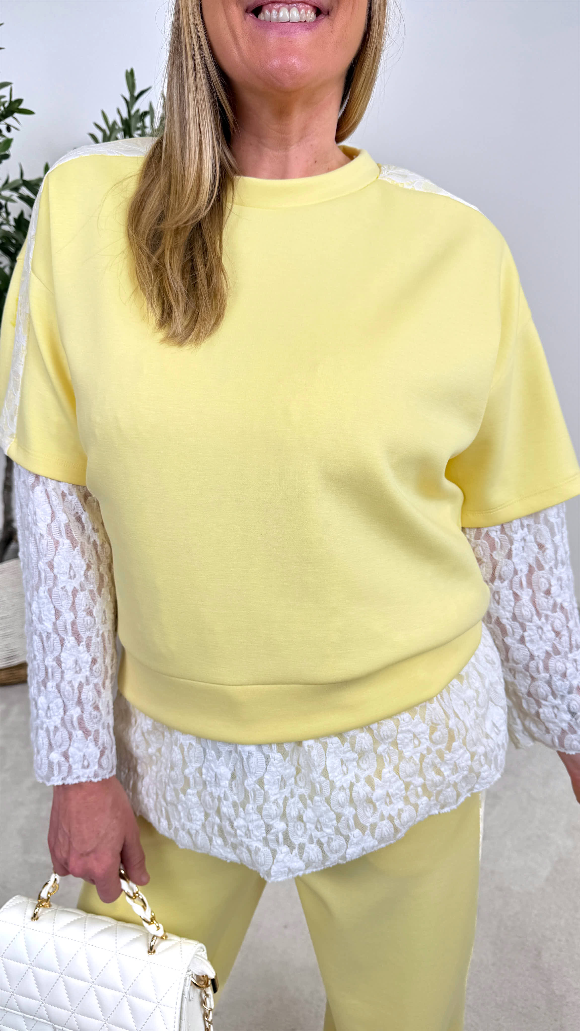 Sweatshirt Monaco Sport *Gelb*