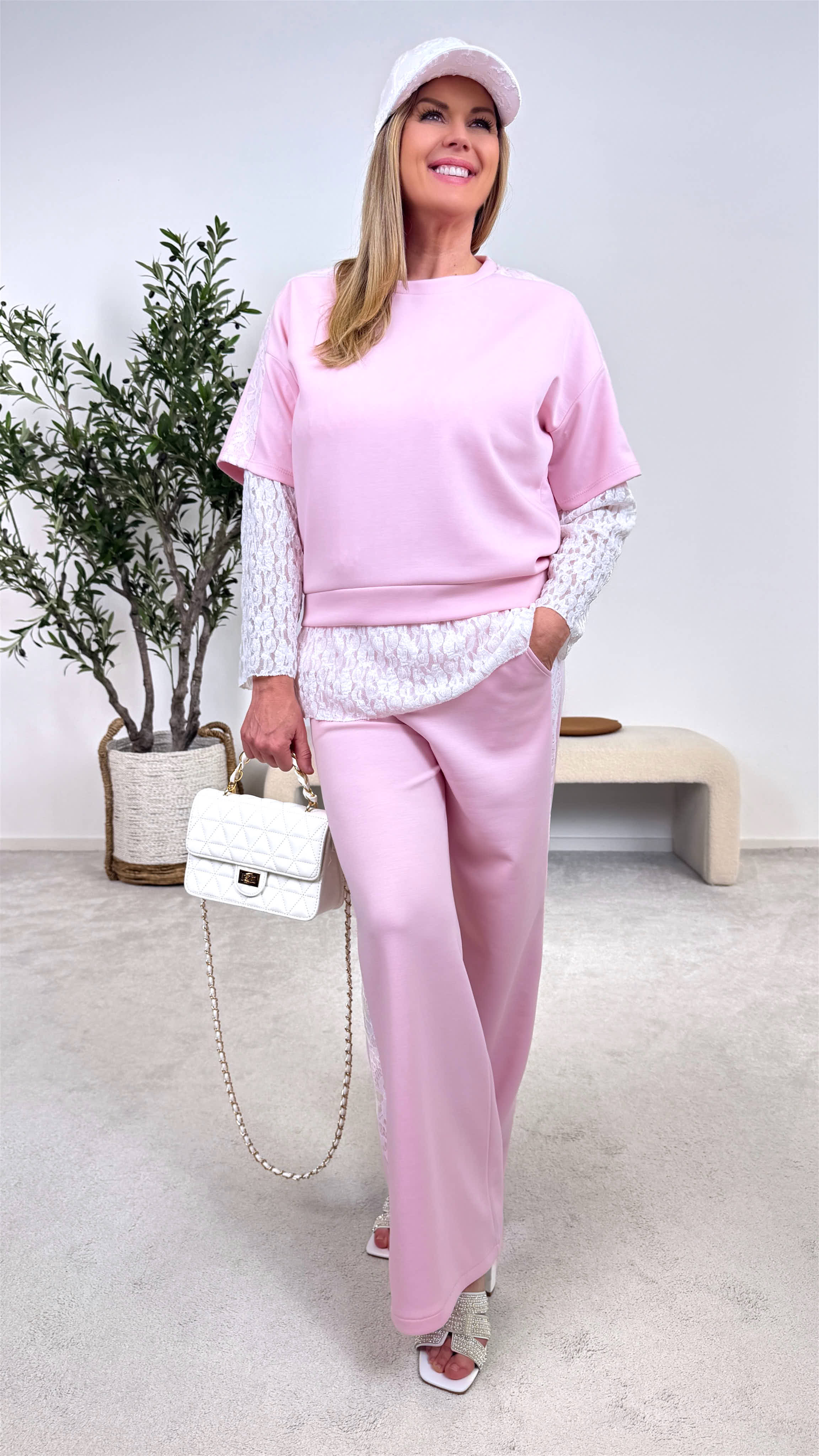 Sweatshirt Monaco Sport *Rosa*