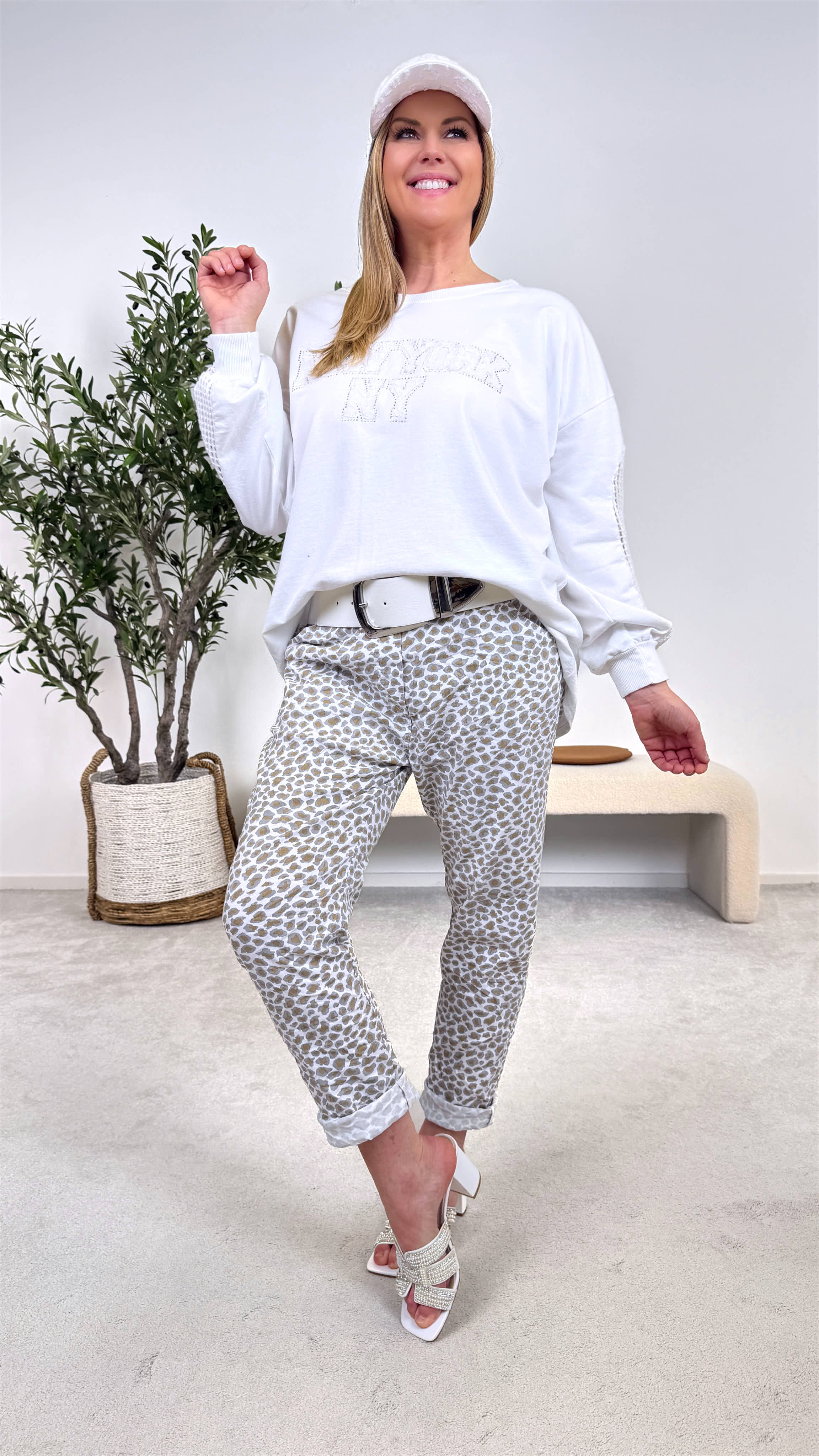 Jogpants Casual Safari *Weiß*