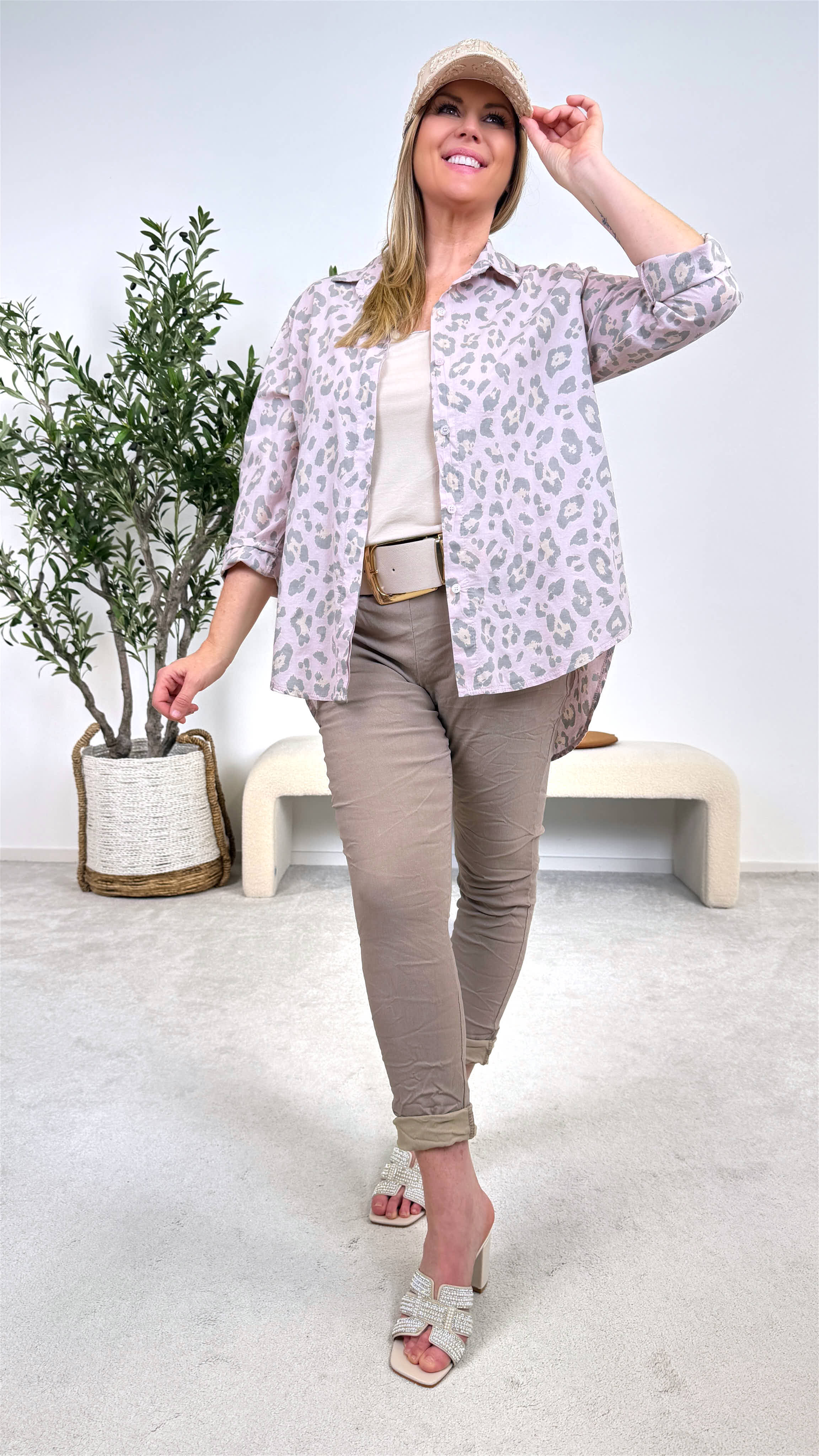 Bluse Jungle Style *Rosa*